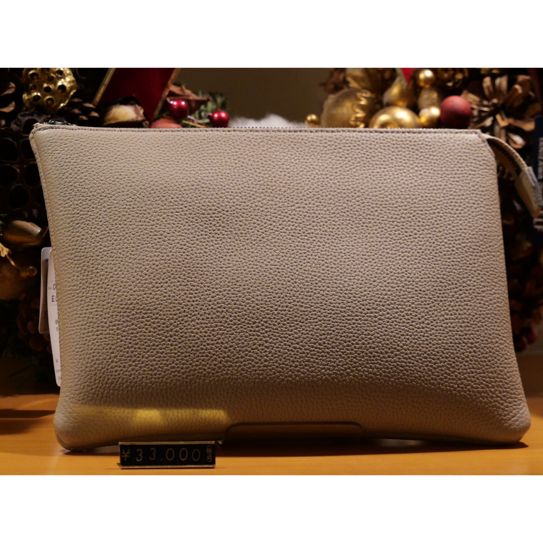 "YAGURUMA Yoriku" German Shrink Clutch Bag