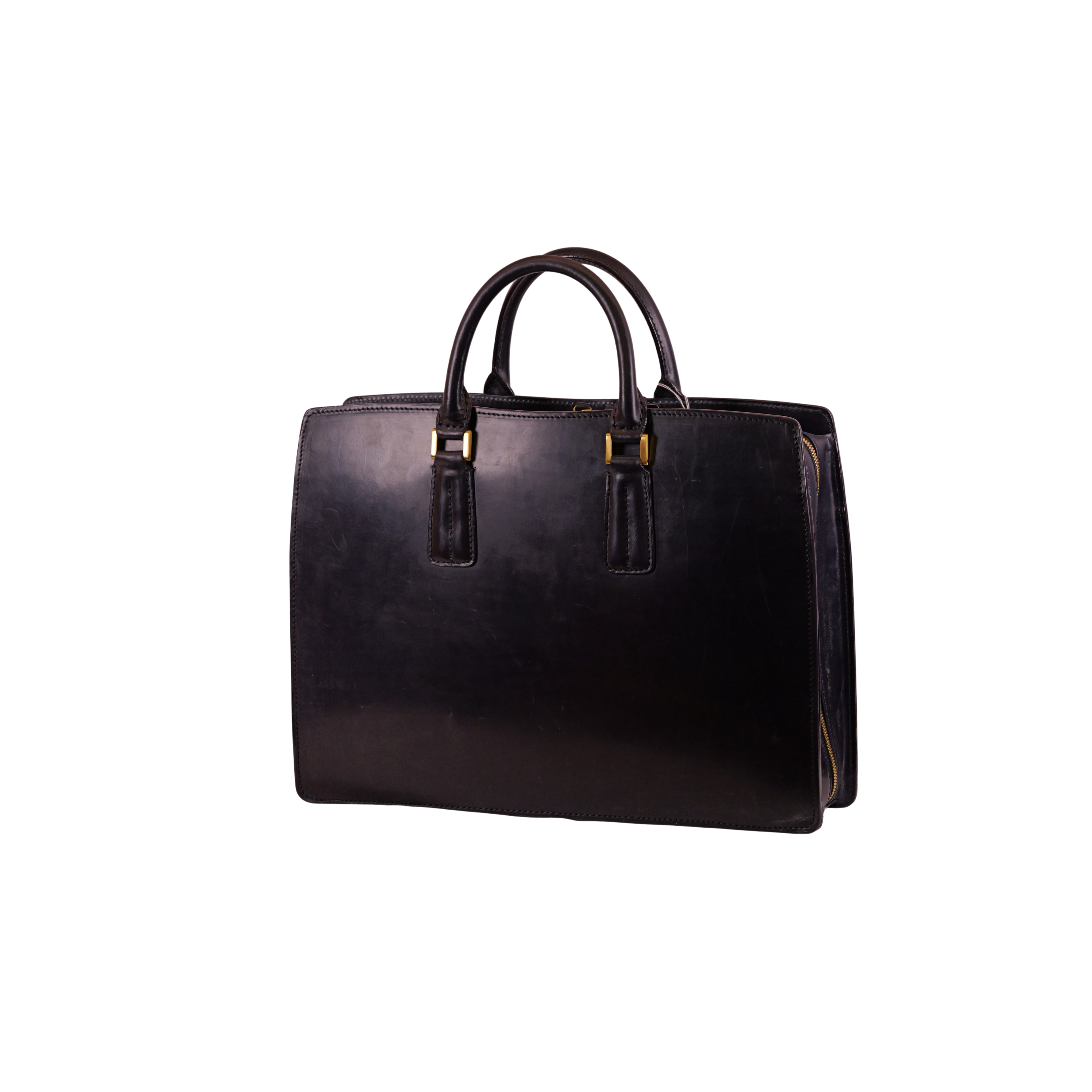 Zapferkeit Leder 2 Hand Business -Taschen