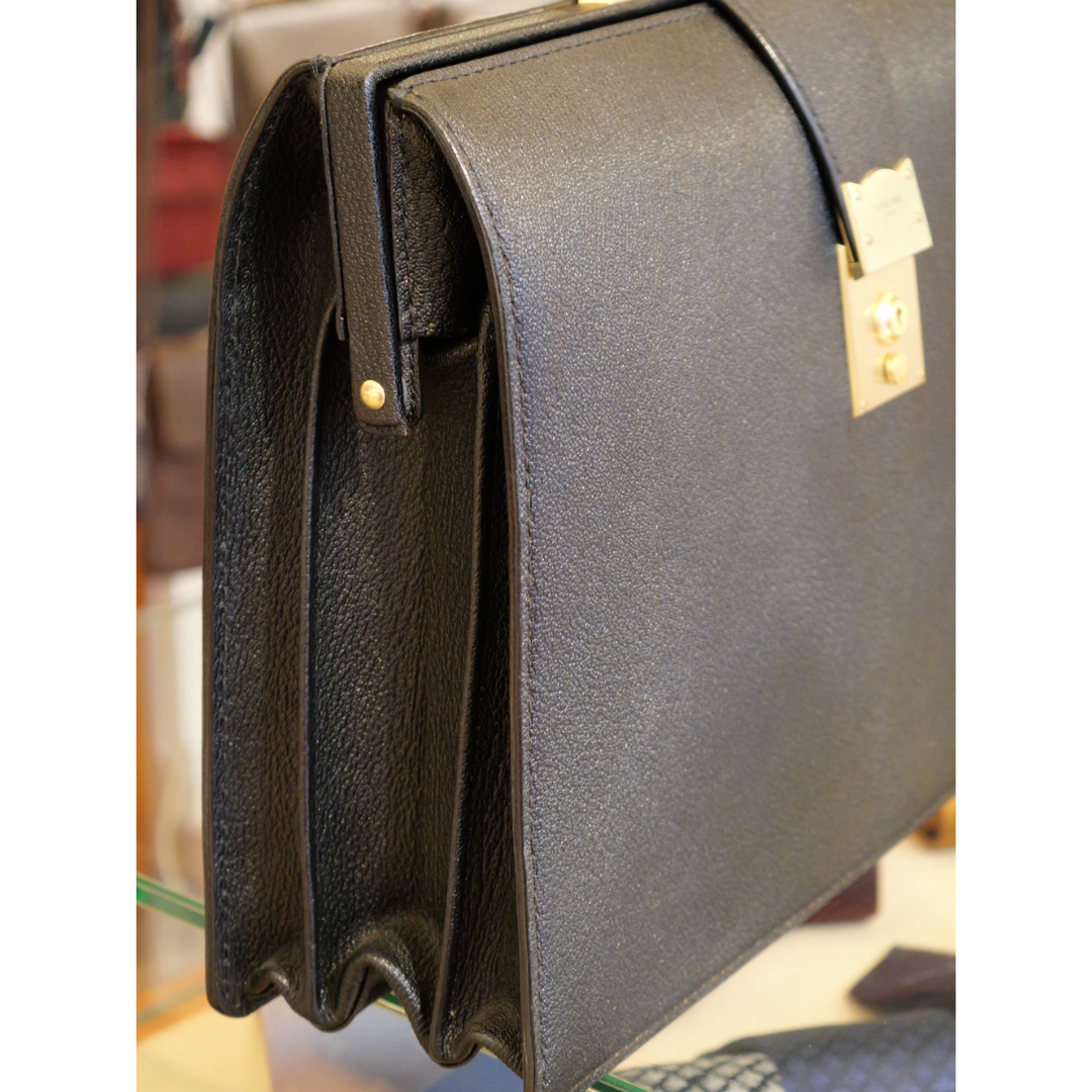 総手縫い 茶利八方 ダレスバッグ(本茶利革)Sサイズ