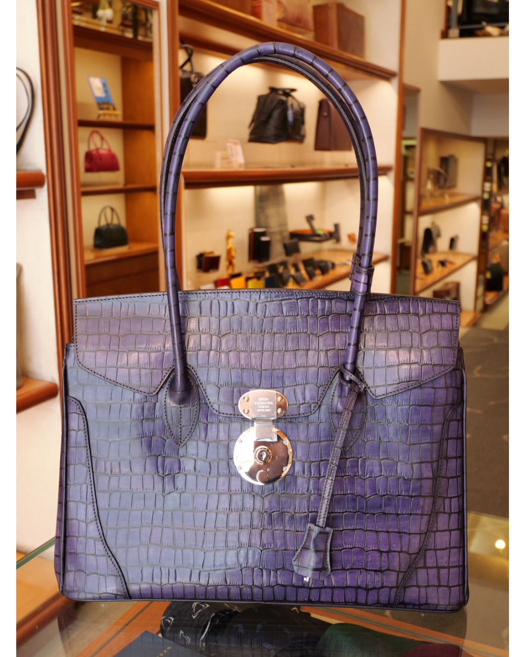 手染め姫路レザートートバッグ Mサイズ