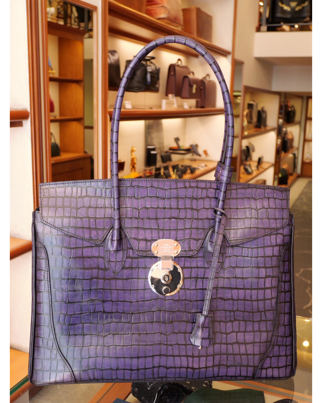 姫路レザー 手染めトートバッグLサイズ