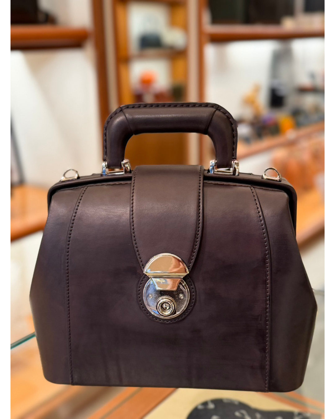 【手染め】ミニダレスバッグ「フラン」|ブッテーロレザー・2WAY