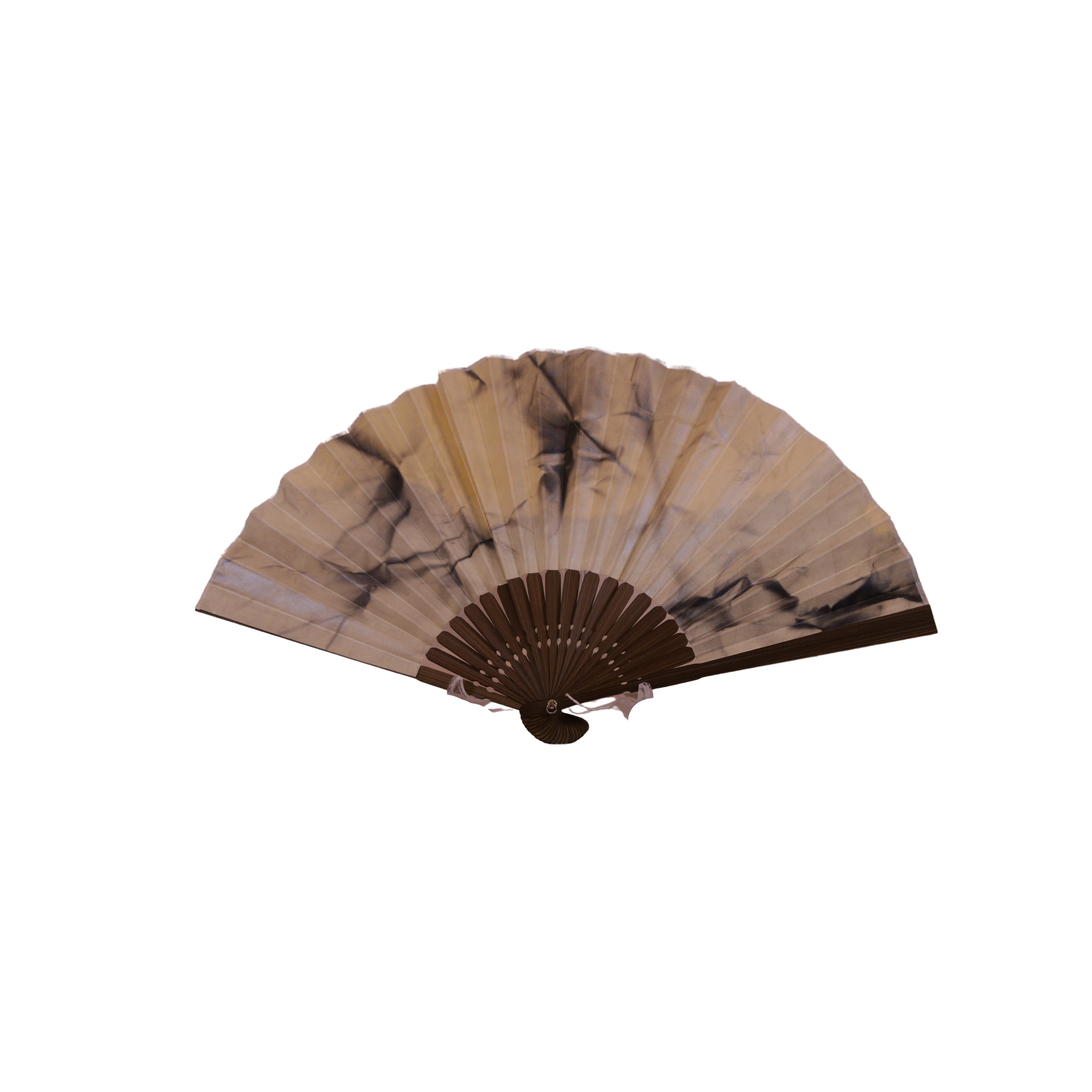 Fan de cuero de vaca de tinta de Suzuka