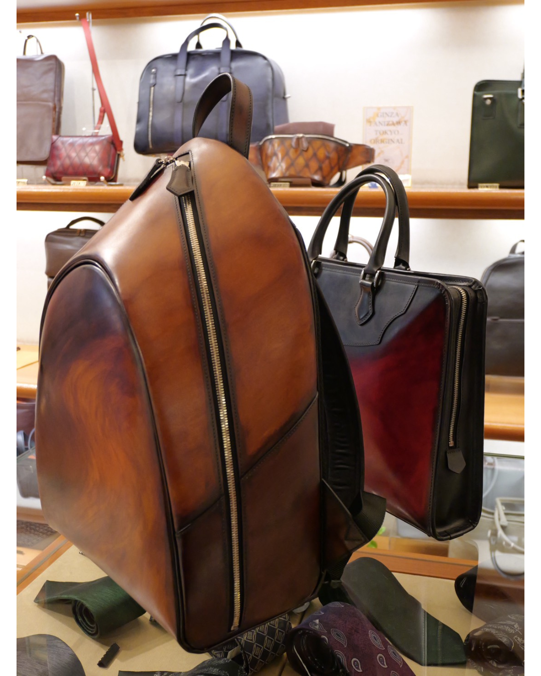 姫路レザー 手染めリュック|日本製牛革バックパック