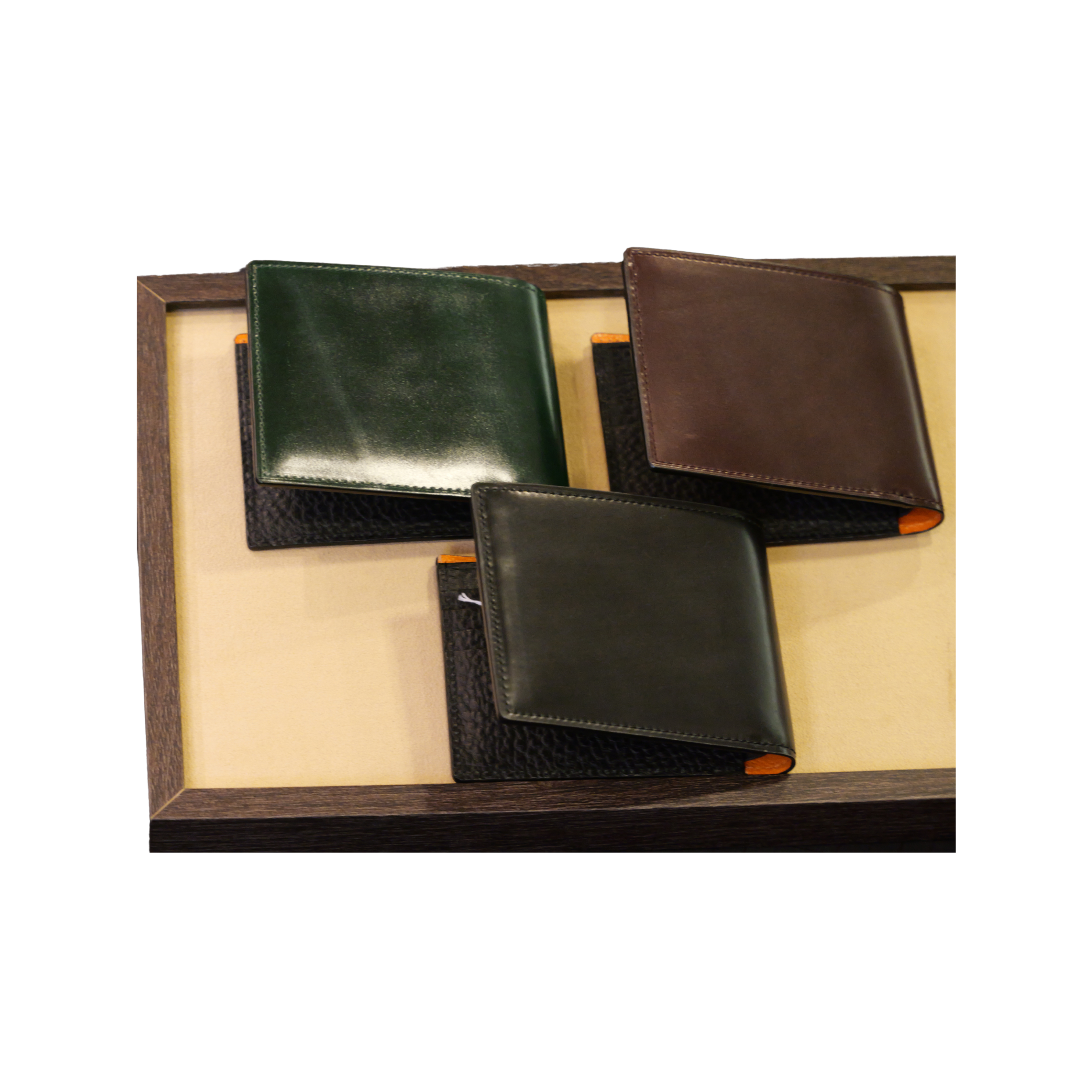 シェルコードバン2つ折り財布