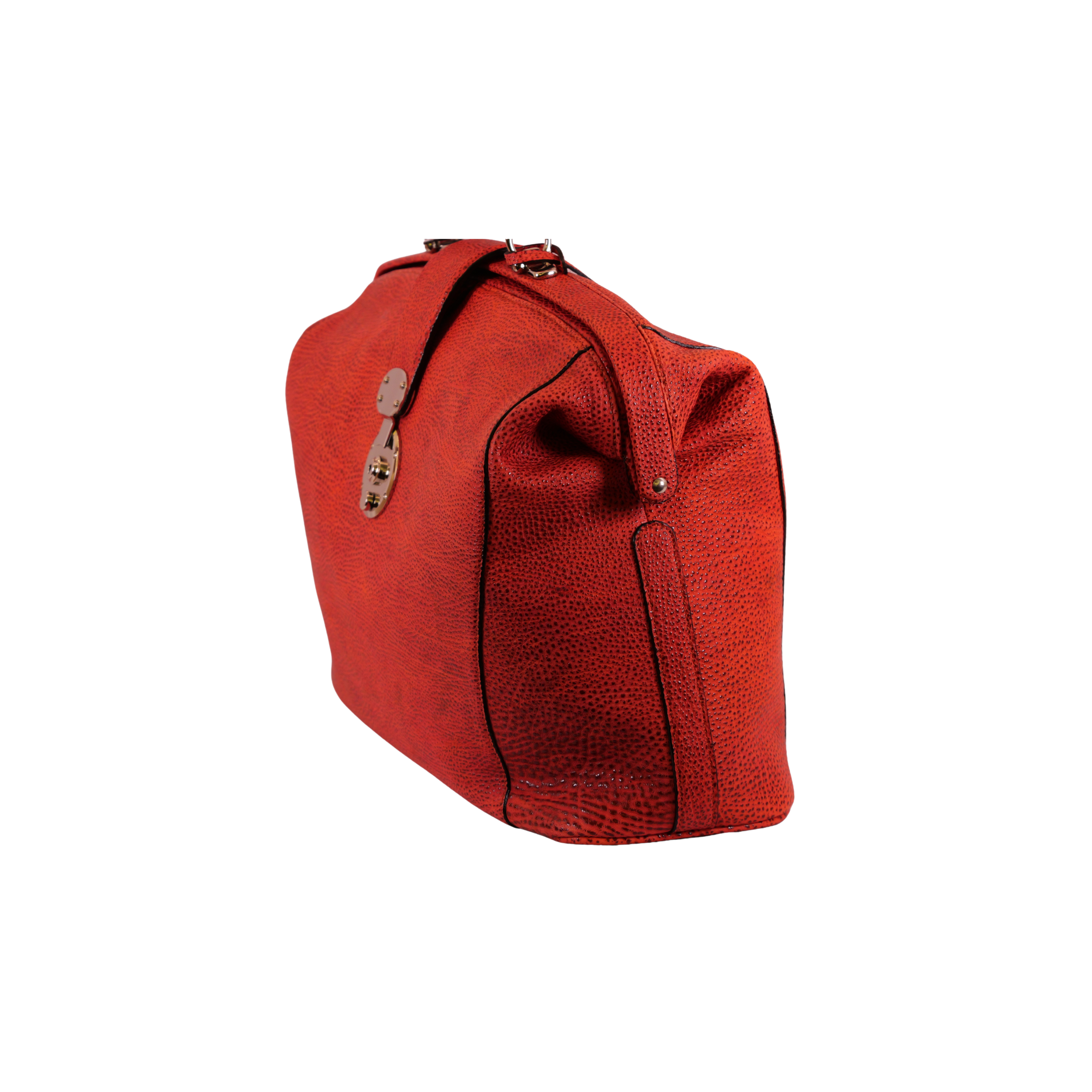 Bolsa de couro preto Boston Dales
