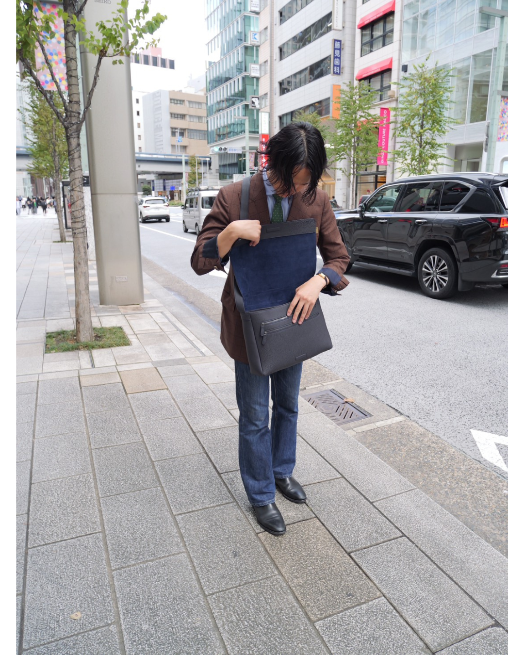 ドイツシュリンク被せショルダーバッグ Mサイズ