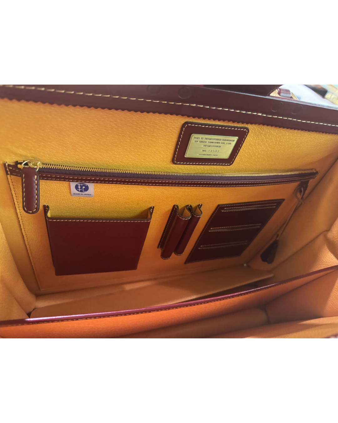 150th Anniversary Total Sewing Bridle Leather Dless Bag