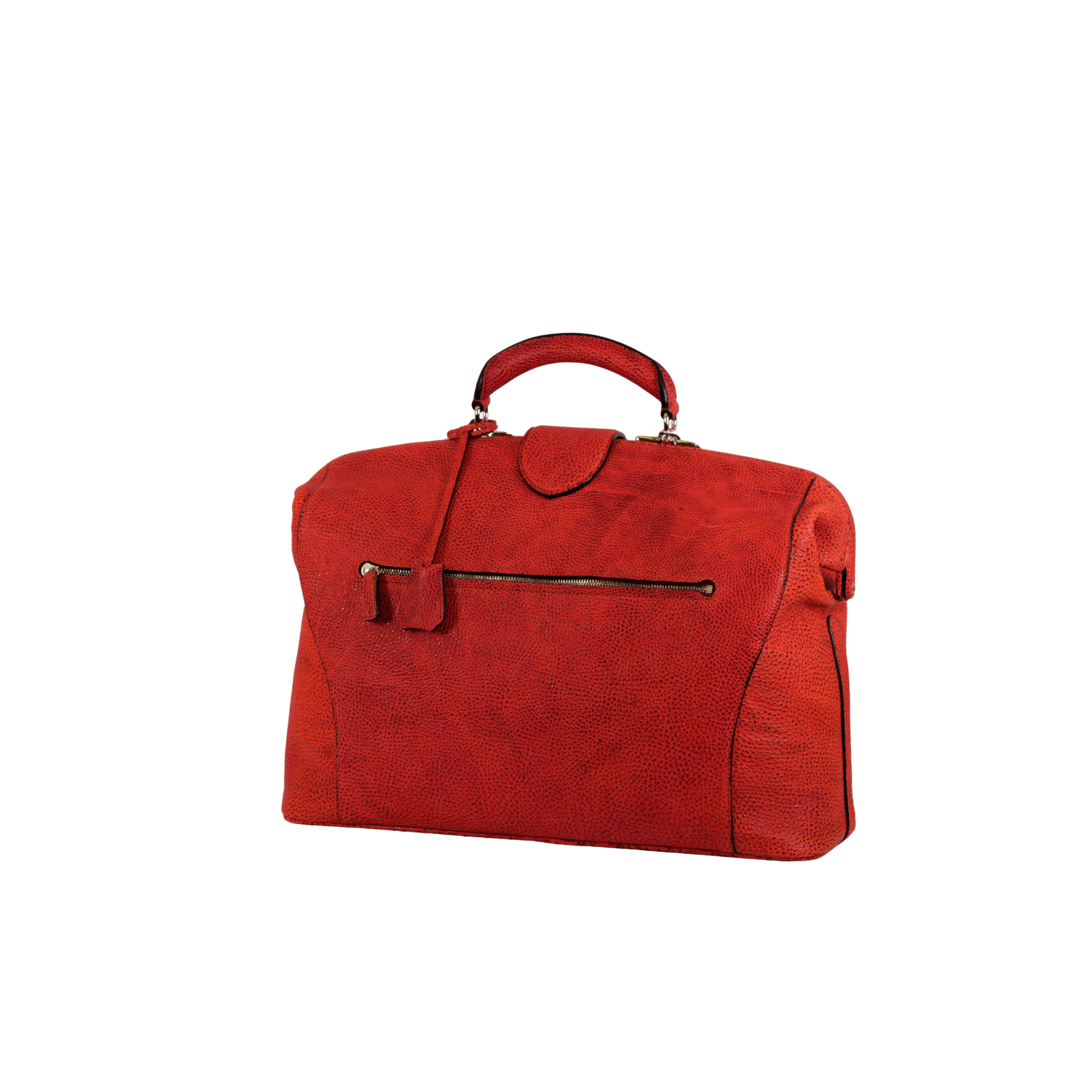 Bolsa de couro preto Boston Dales