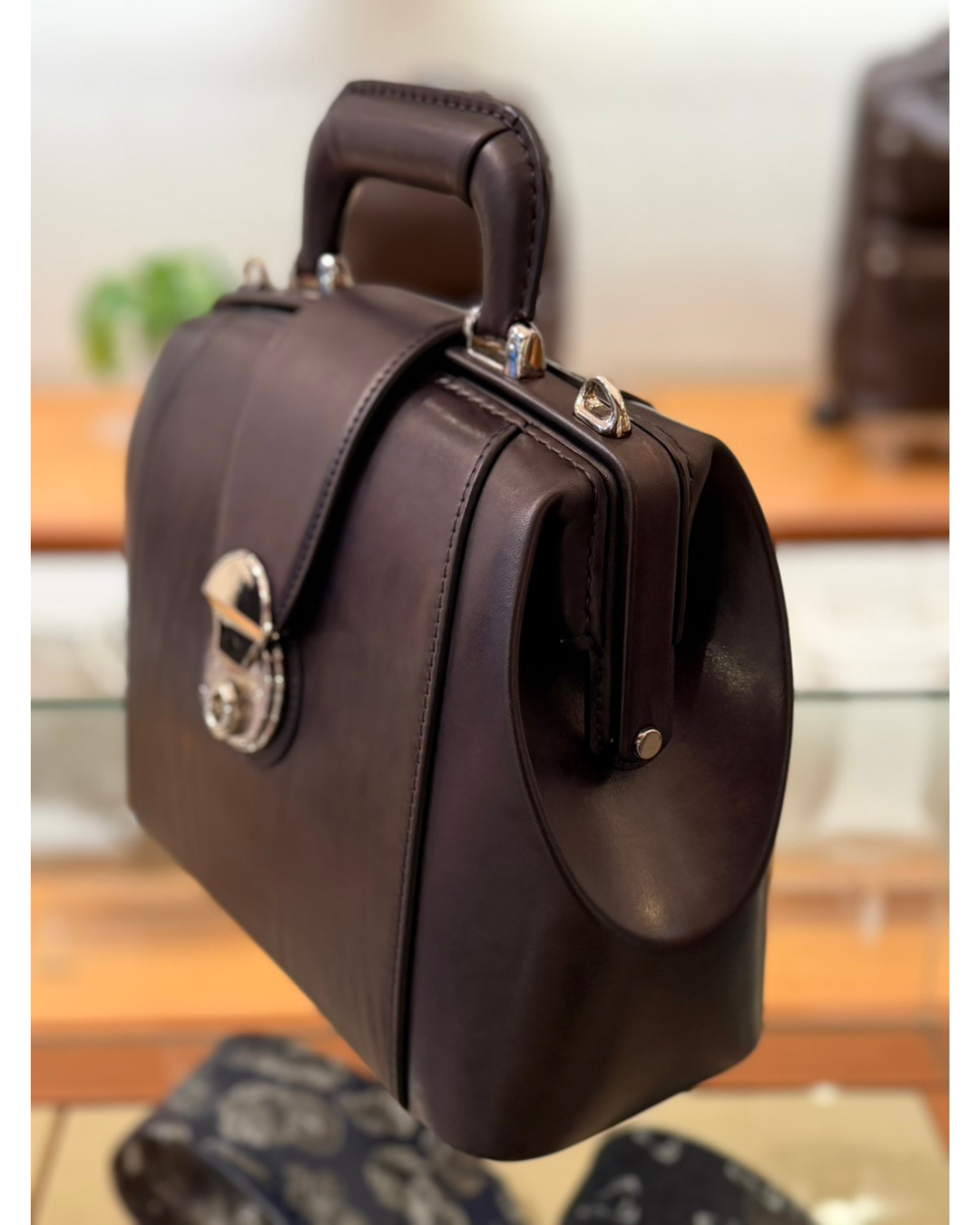 【手染め】ミニダレスバッグ「フラン」|ブッテーロレザー・2WAY