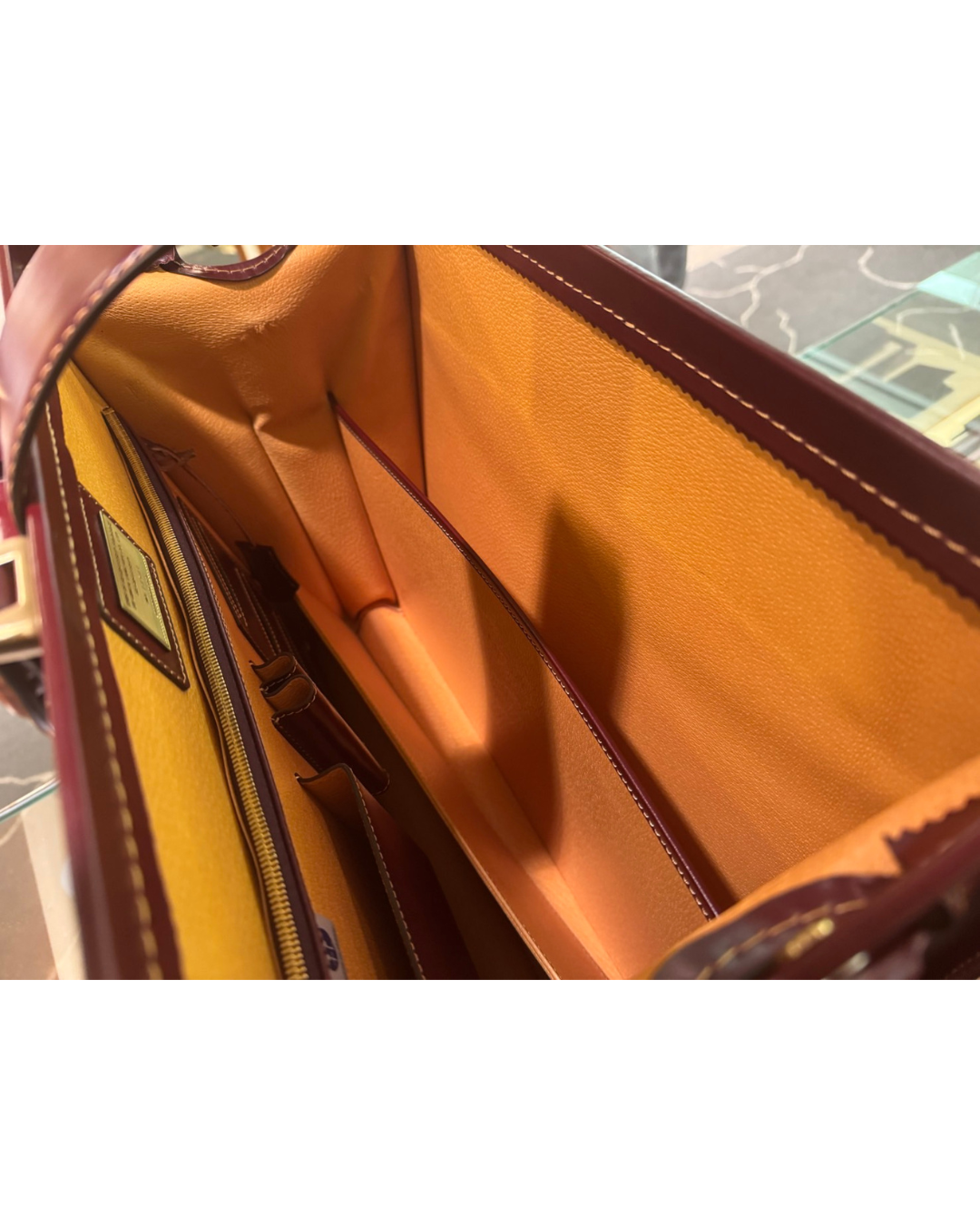 150th Anniversary Total Sewing Bridle Leather Dless Bag