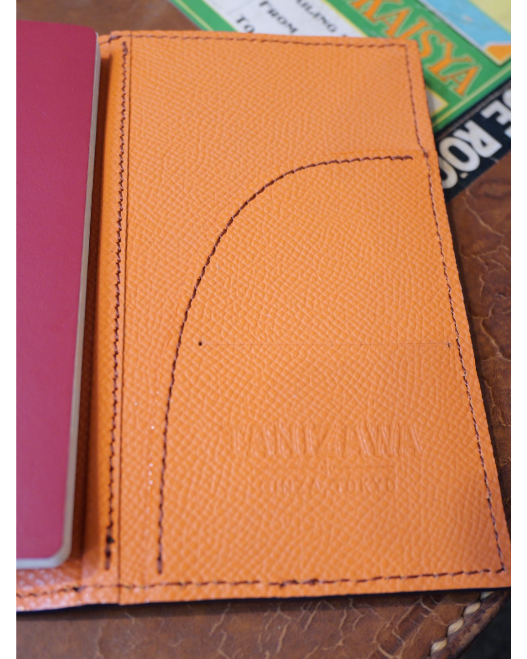 パスポートケース 山羊革×ノブレッサカーフ|日本製レザートラベルケース