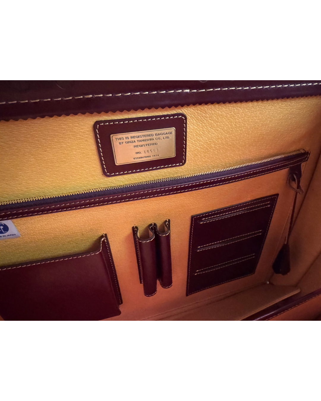 150th Anniversary Total Sewing Bridle Leather Dless Bag