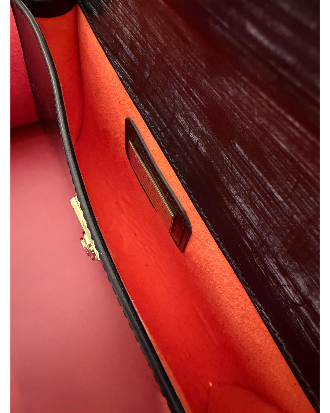 ブライドルレザー クラッチバッグ(丸マチ)