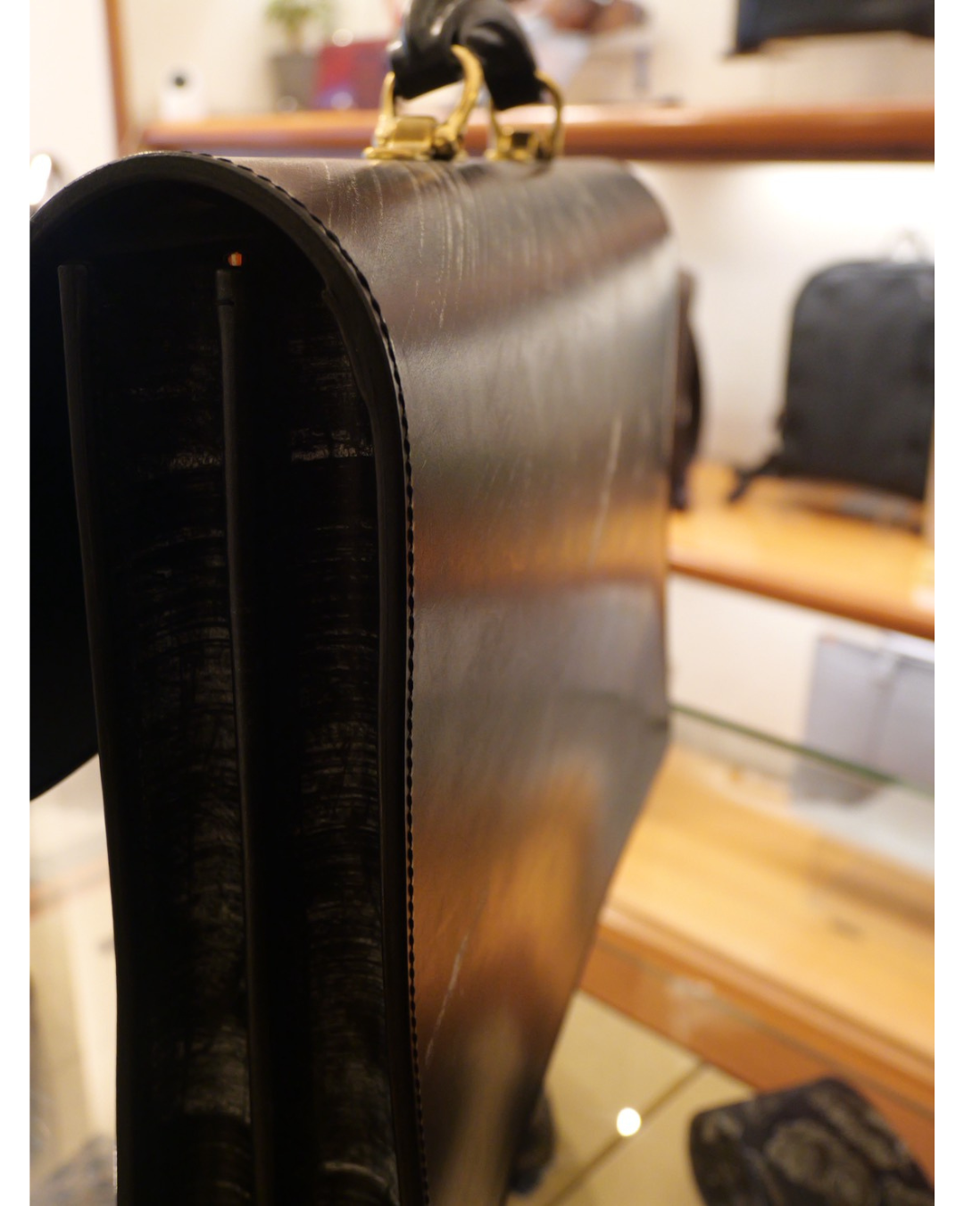 ブライドルレザーブリーフケース|Bridle Leather Briefcase