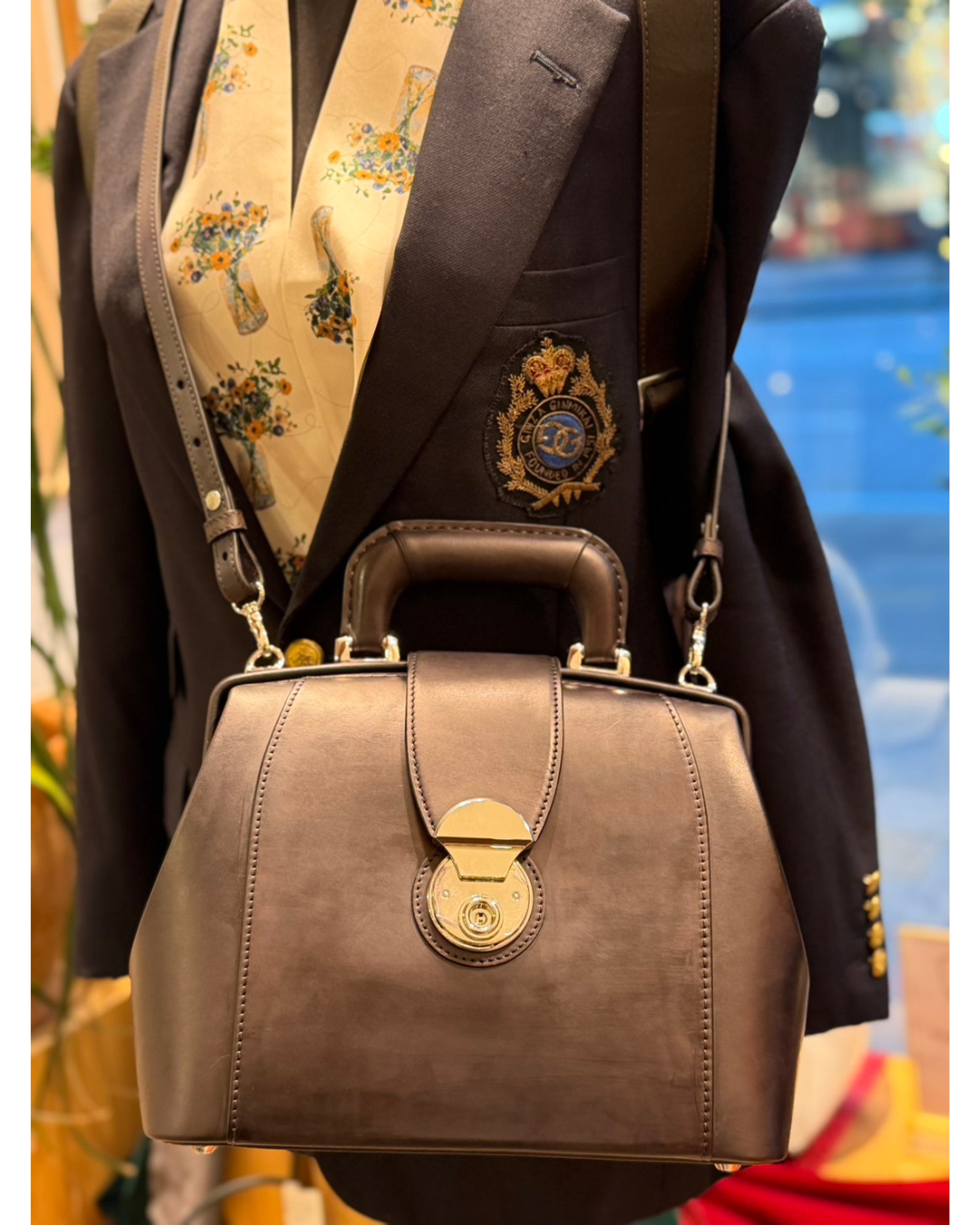 【手染め】ミニダレスバッグ「フラン」|ブッテーロレザー・2WAY