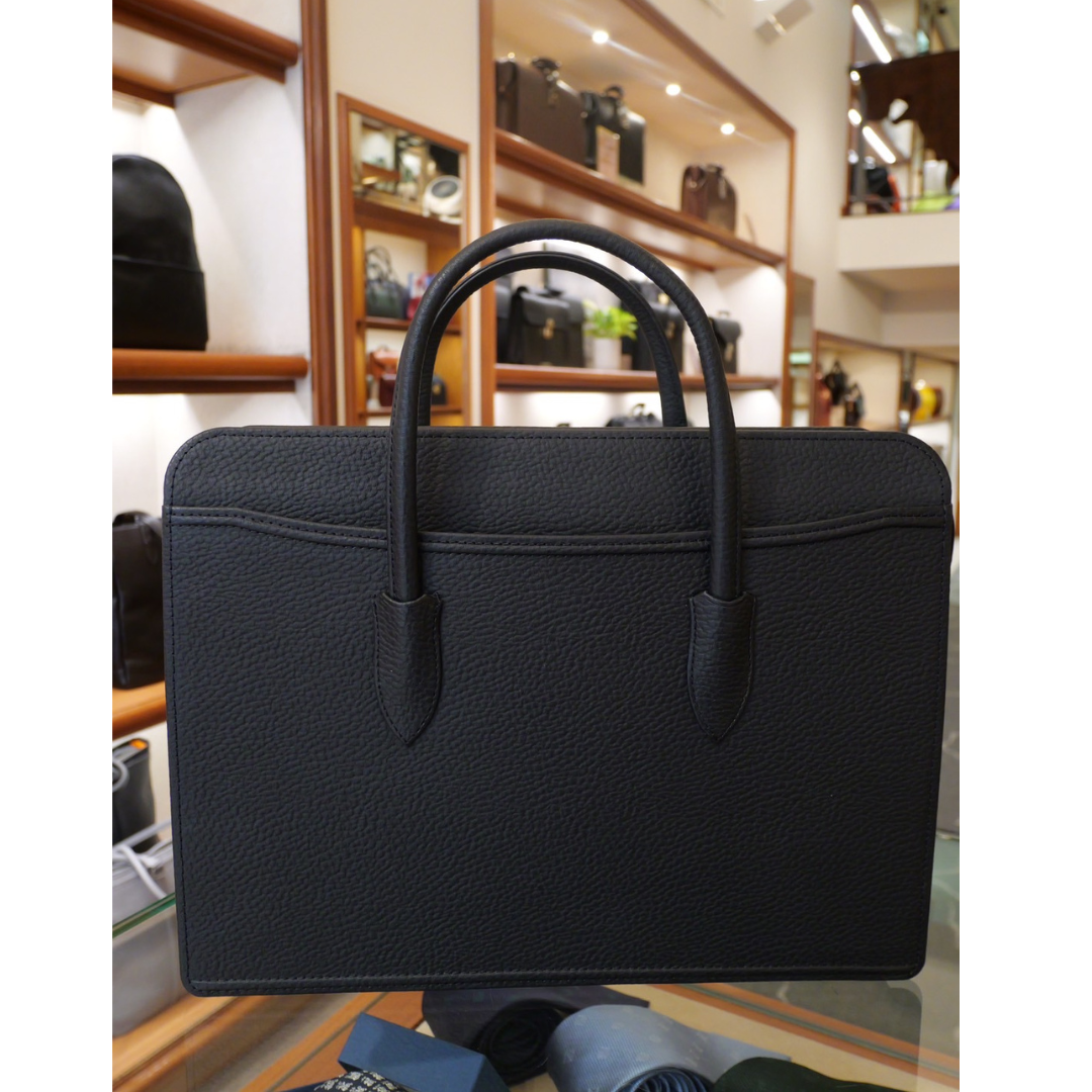 BLACK BULL – Briefcase with two zippered handles