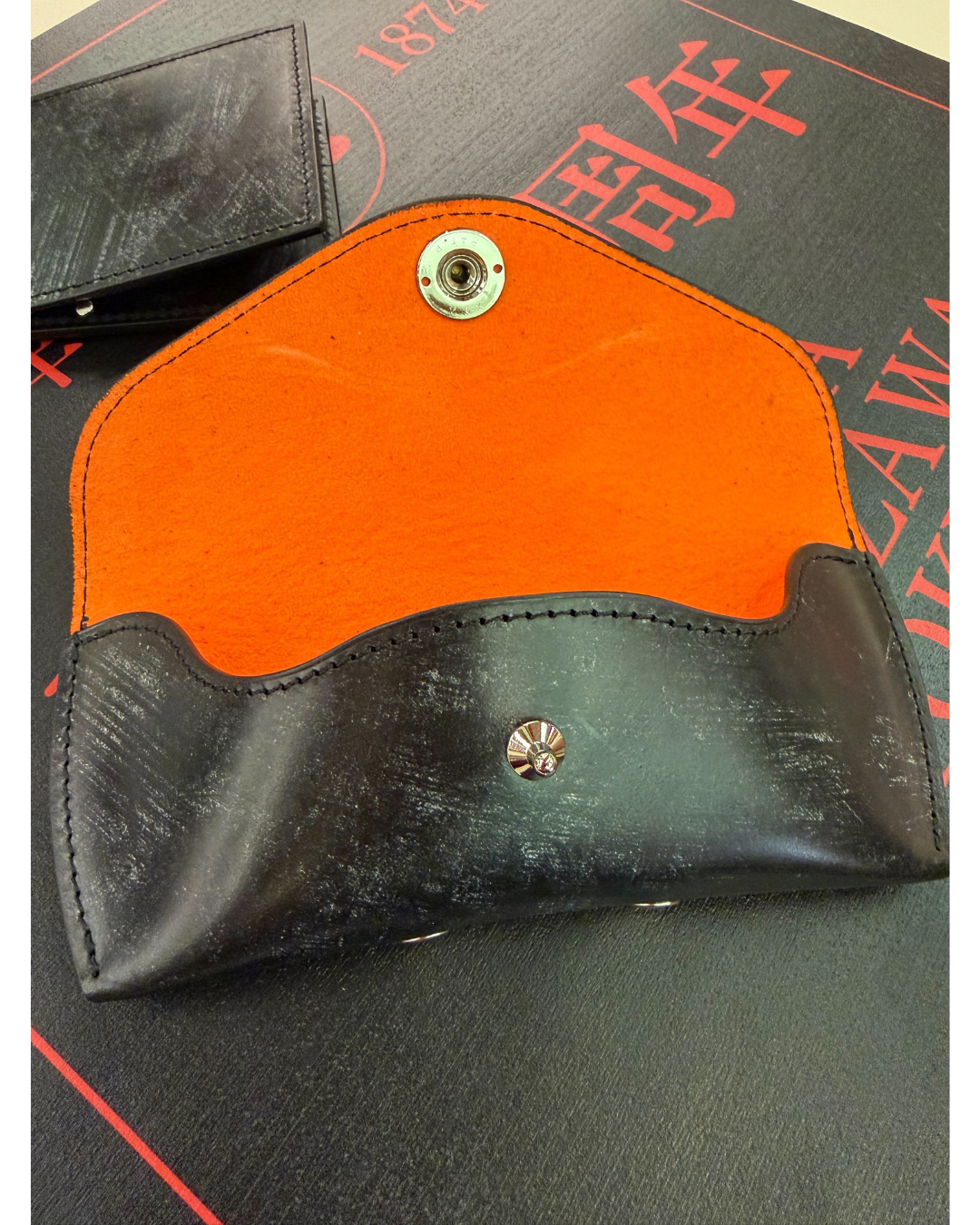 ブライドルレザーメガネケース