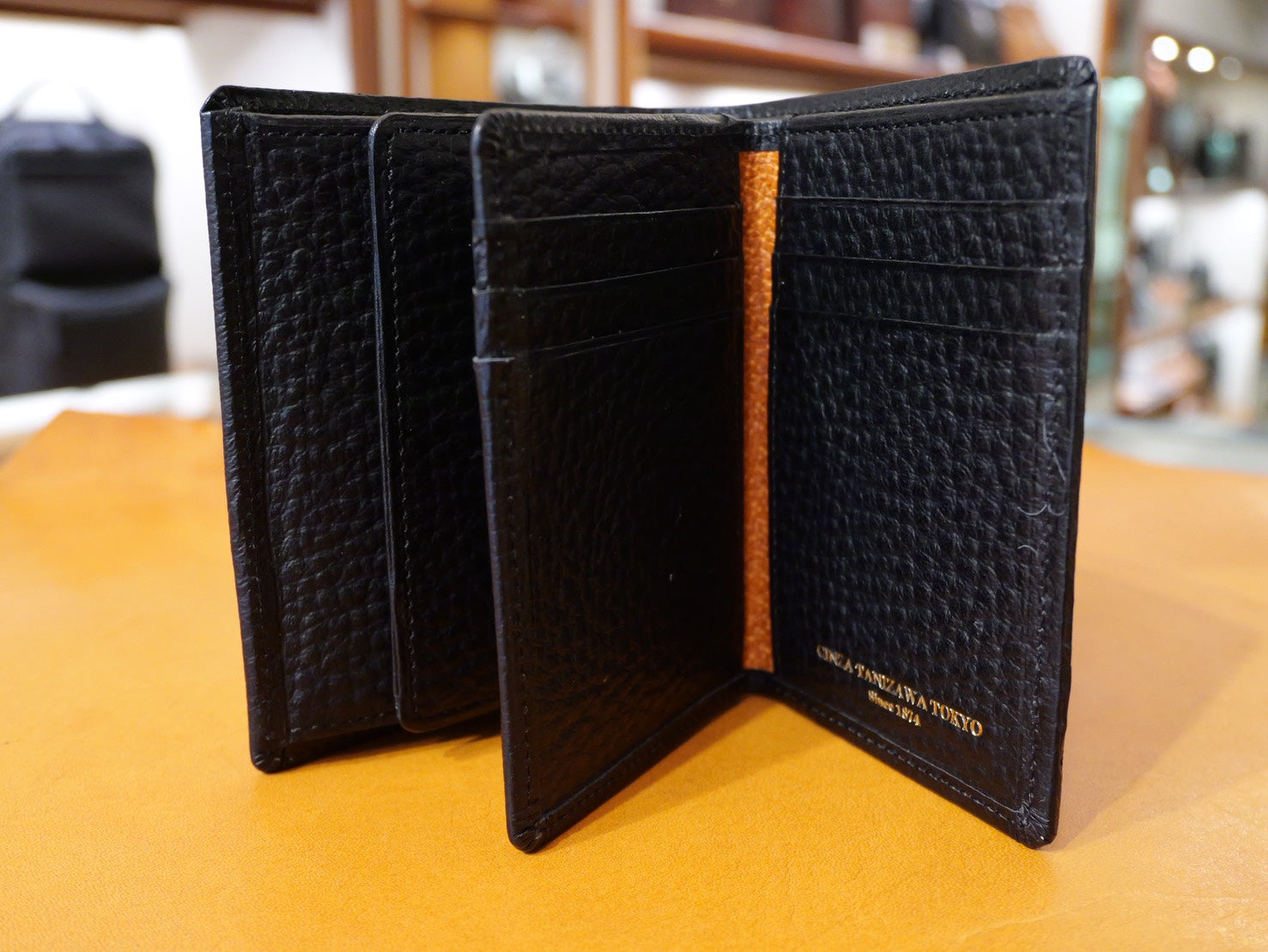 BLACK BULL コンパクト二つ折り財布|栃木レザー|日本製 本革財布