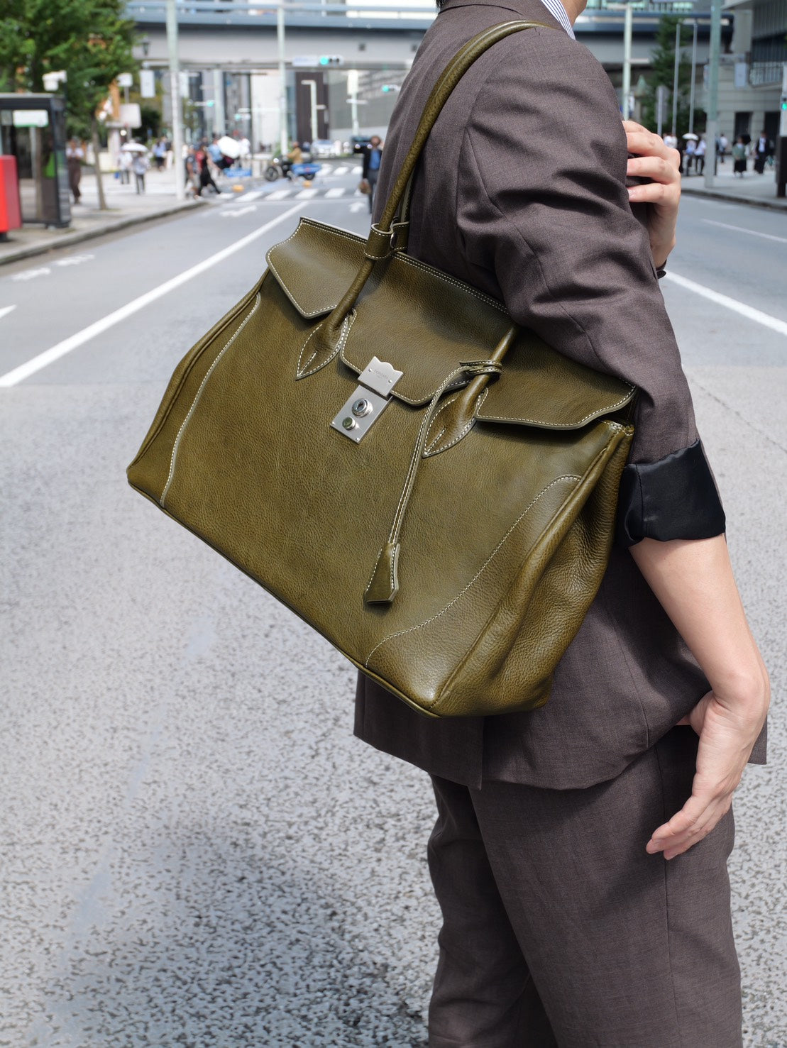 ミネルバボックス トートバッグ Lサイズ|日本製 本革