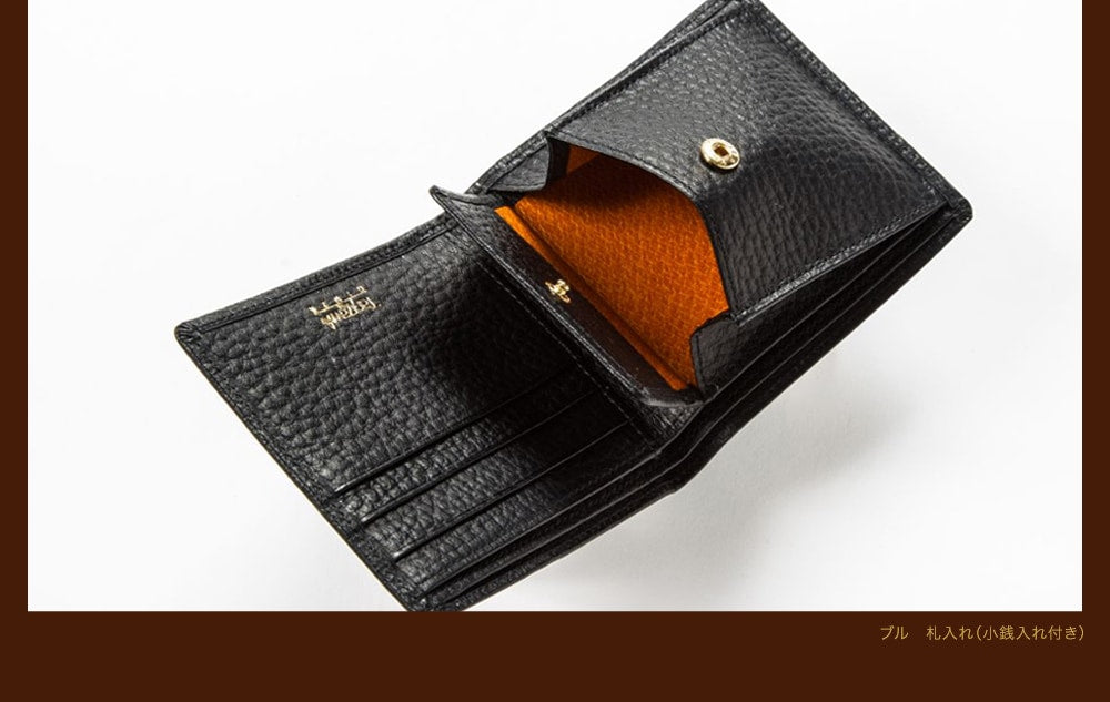 BLACK BULL 束入れ財布 通しマチ