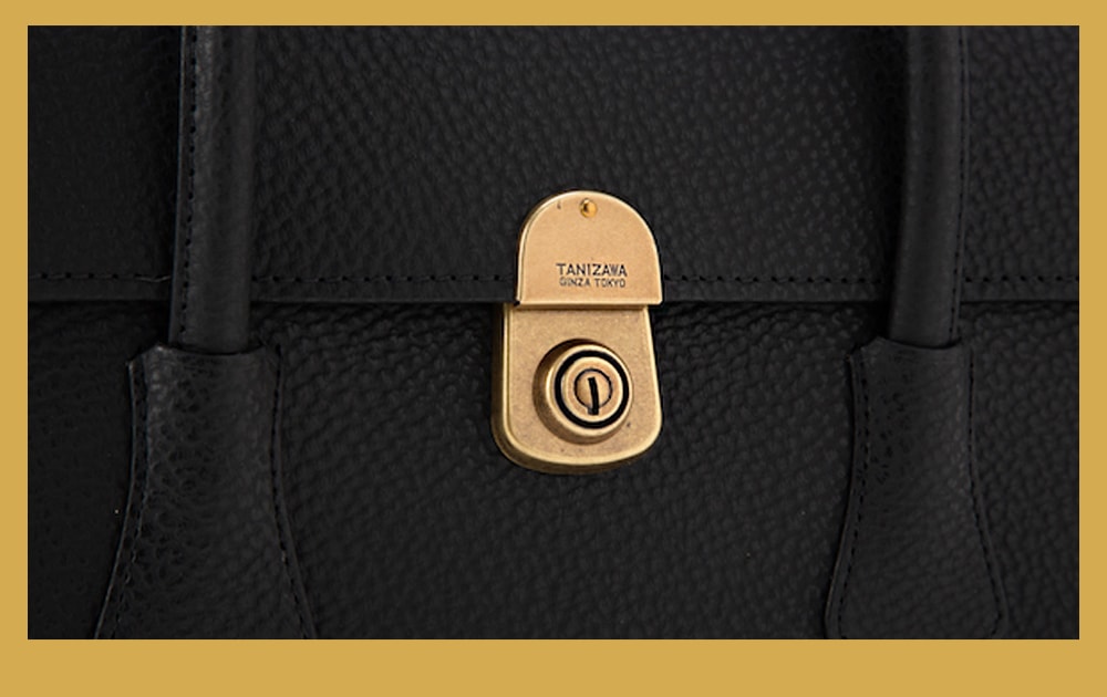 BLACK BULL Two -handed business bag flap type