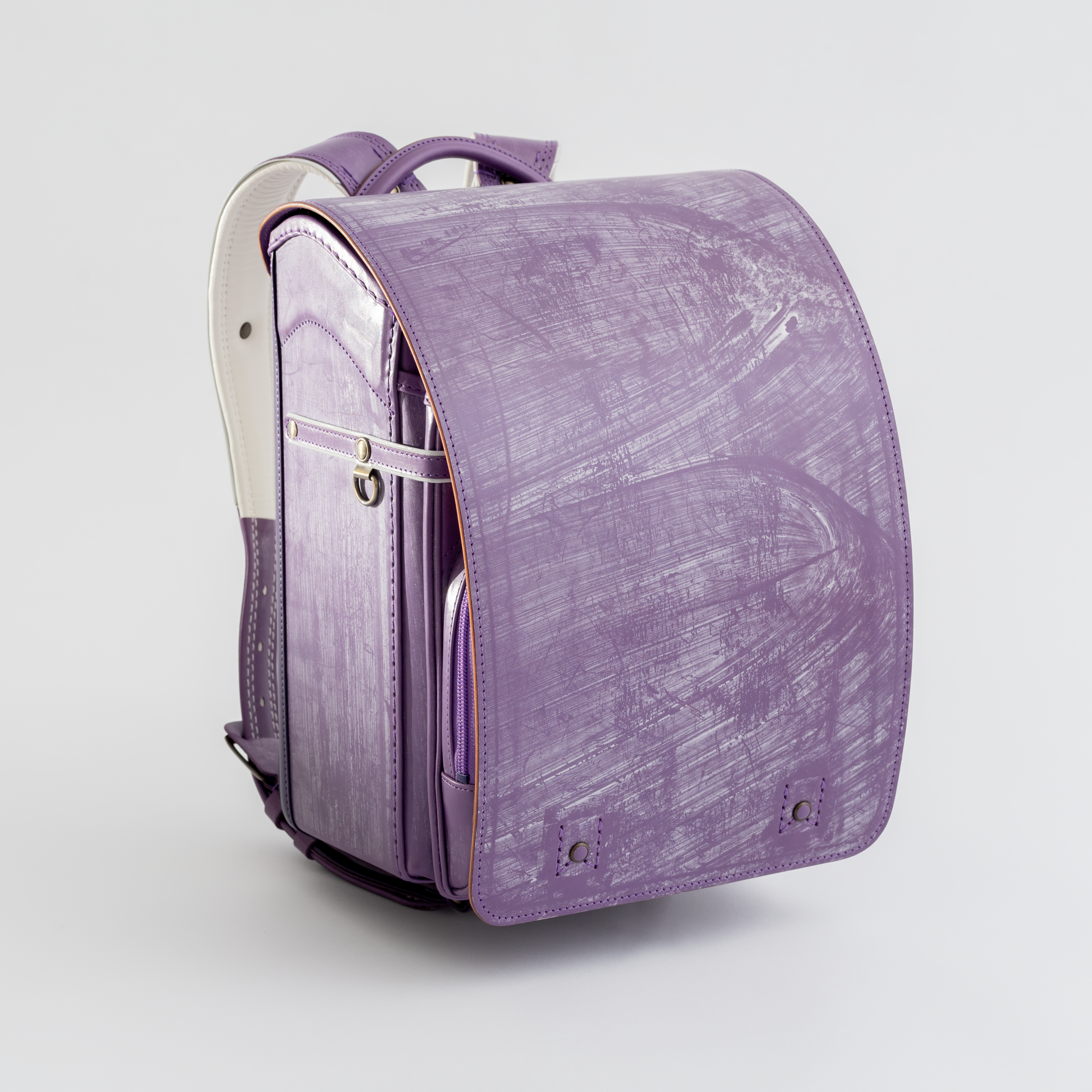 NICKEL SON ホワイト フライトJKT L オールレザー ブライドルレザーのランドセル