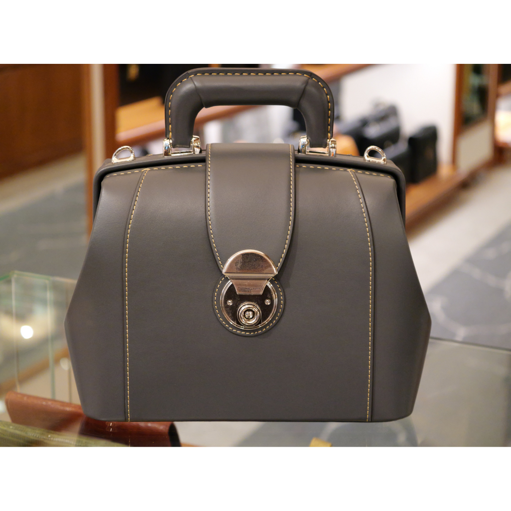 TOZ'S☆レザーバッグミニ☆関税送料込み!グレーナチュラル TOZ'S☆レザーバッグミニ☆関税送料込み!グレーナチュラル