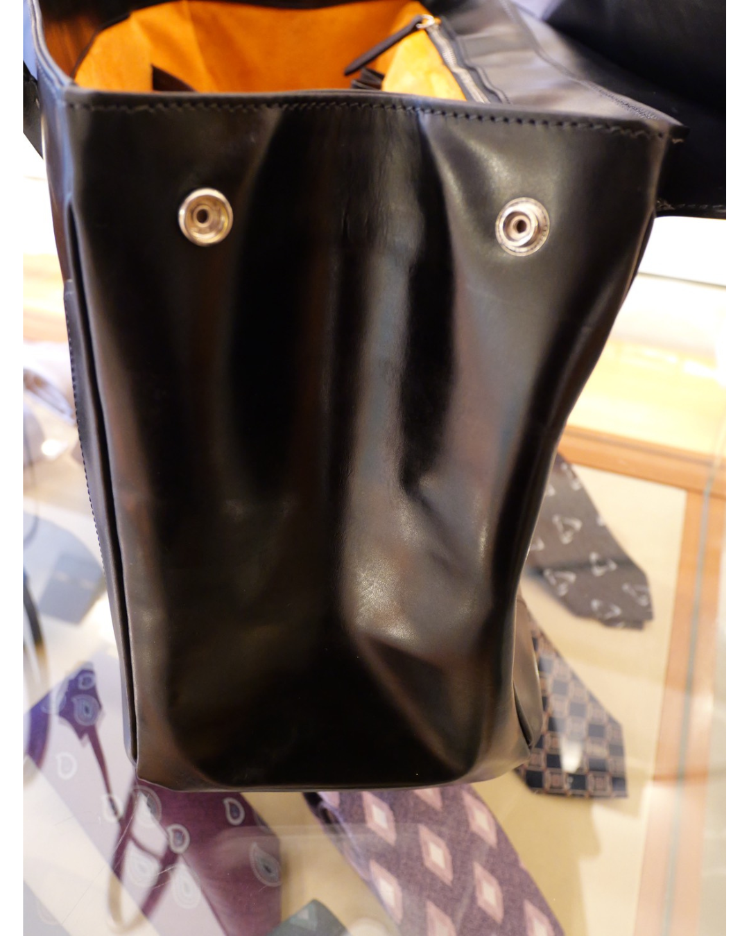 手染め国産 姫路レザートートバッグ（シリアルナンバー入り）