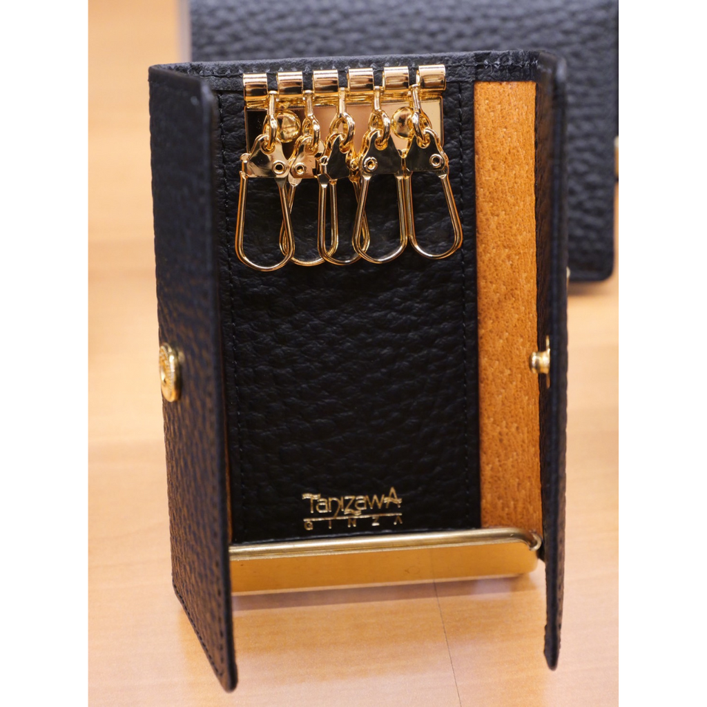 FANSEN BOLO ブラックレザーキーケース FANSEN BOLO ブラックレザーキーケース