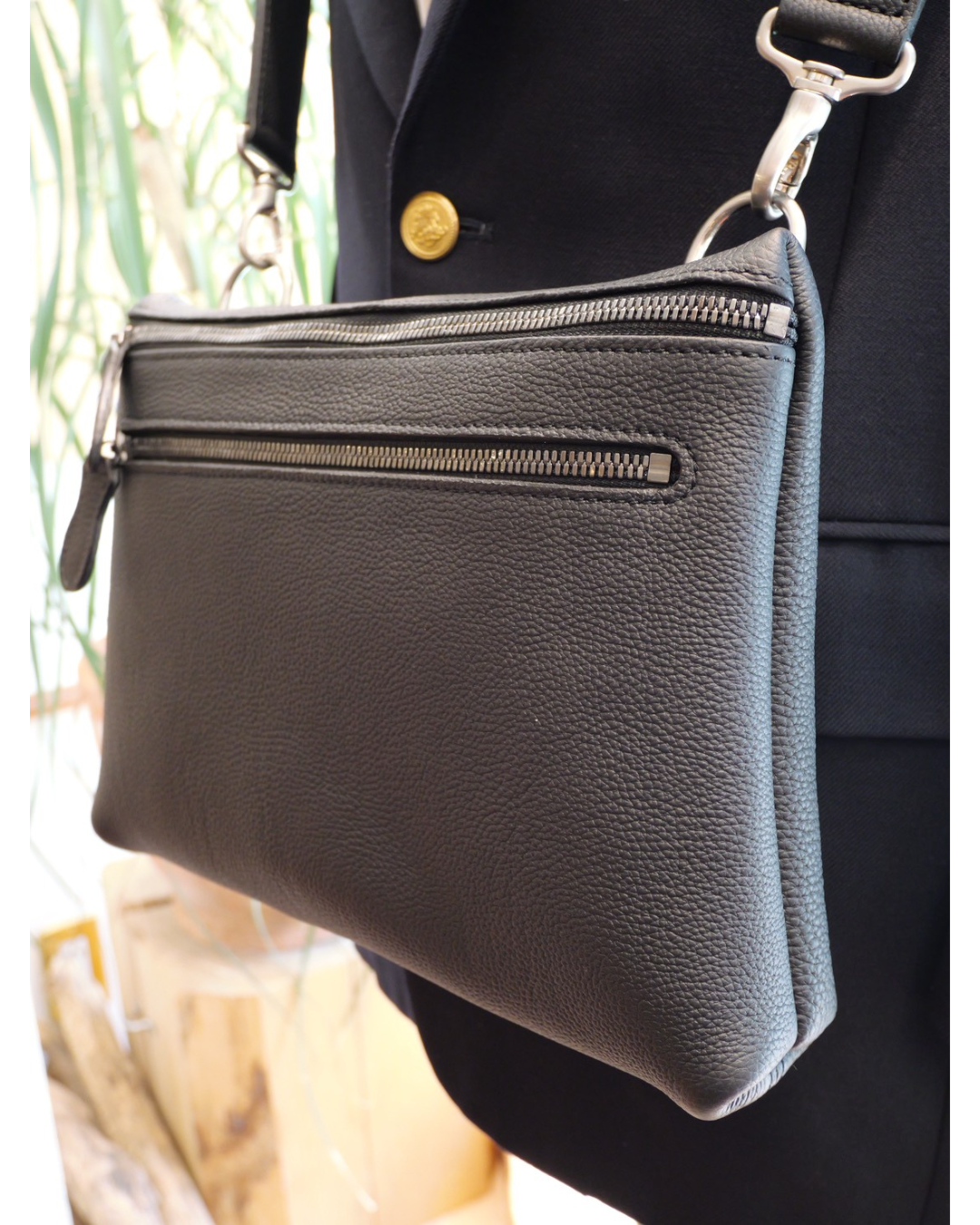 【シュランケンカーフ】2WAYショルダーバッグ（クラッチバッグ対応）