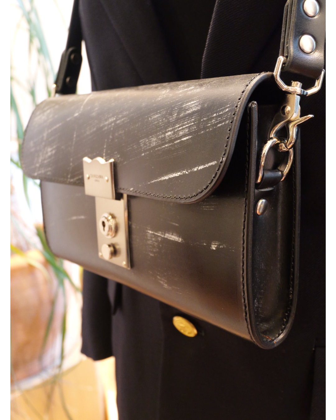 ブライドルレザー 2WAY ショルダークラッチバッグ｜英国ブライドル × 日本仕立て