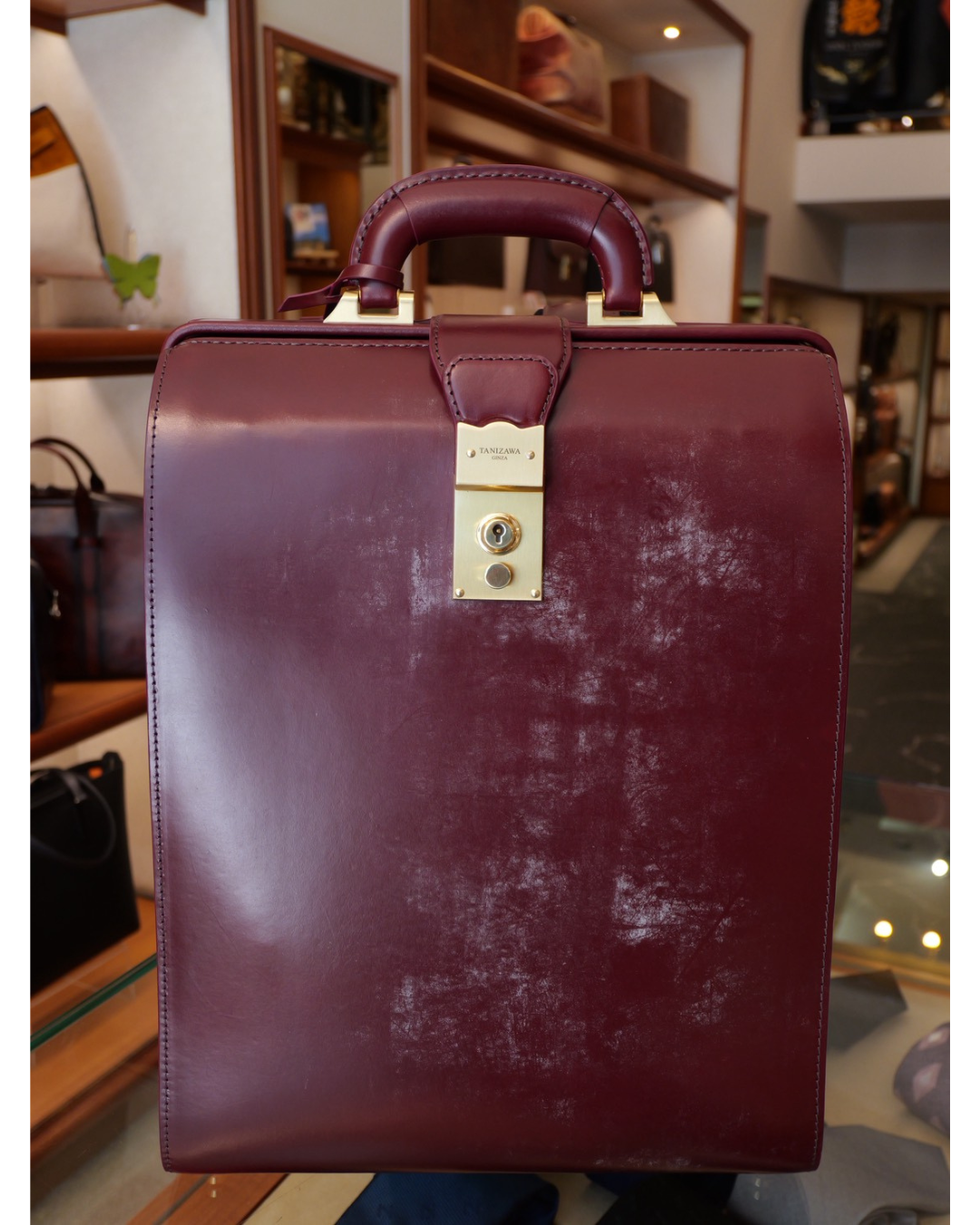 ダレスバッグリュック  ブライドルレザーモデル