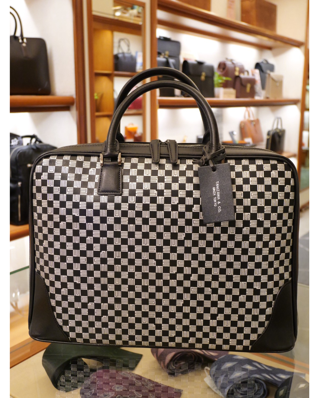 源氏香　２本手ビジネスバッグ