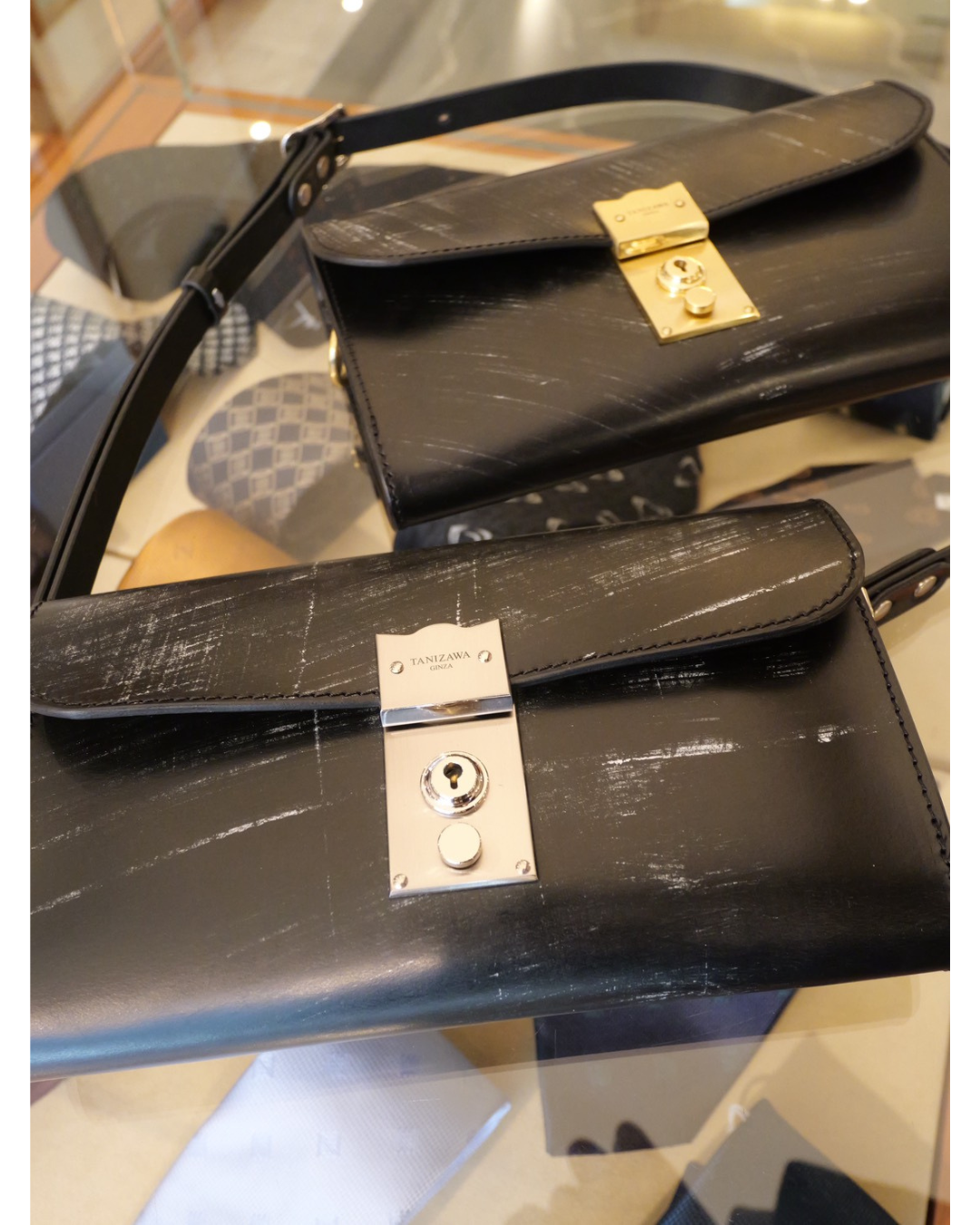 ブライドルレザー 2WAY ショルダークラッチバッグ｜英国ブライドル × 日本仕立て