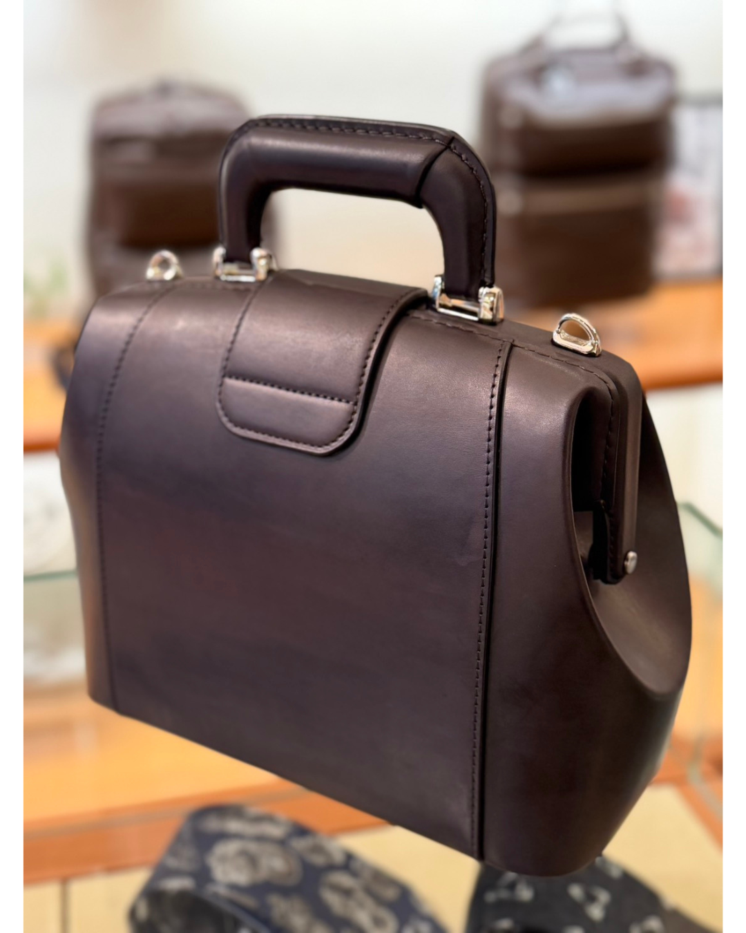 【手染め】ミニダレスバッグ「フラン」｜ブッテーロレザー・2WAY