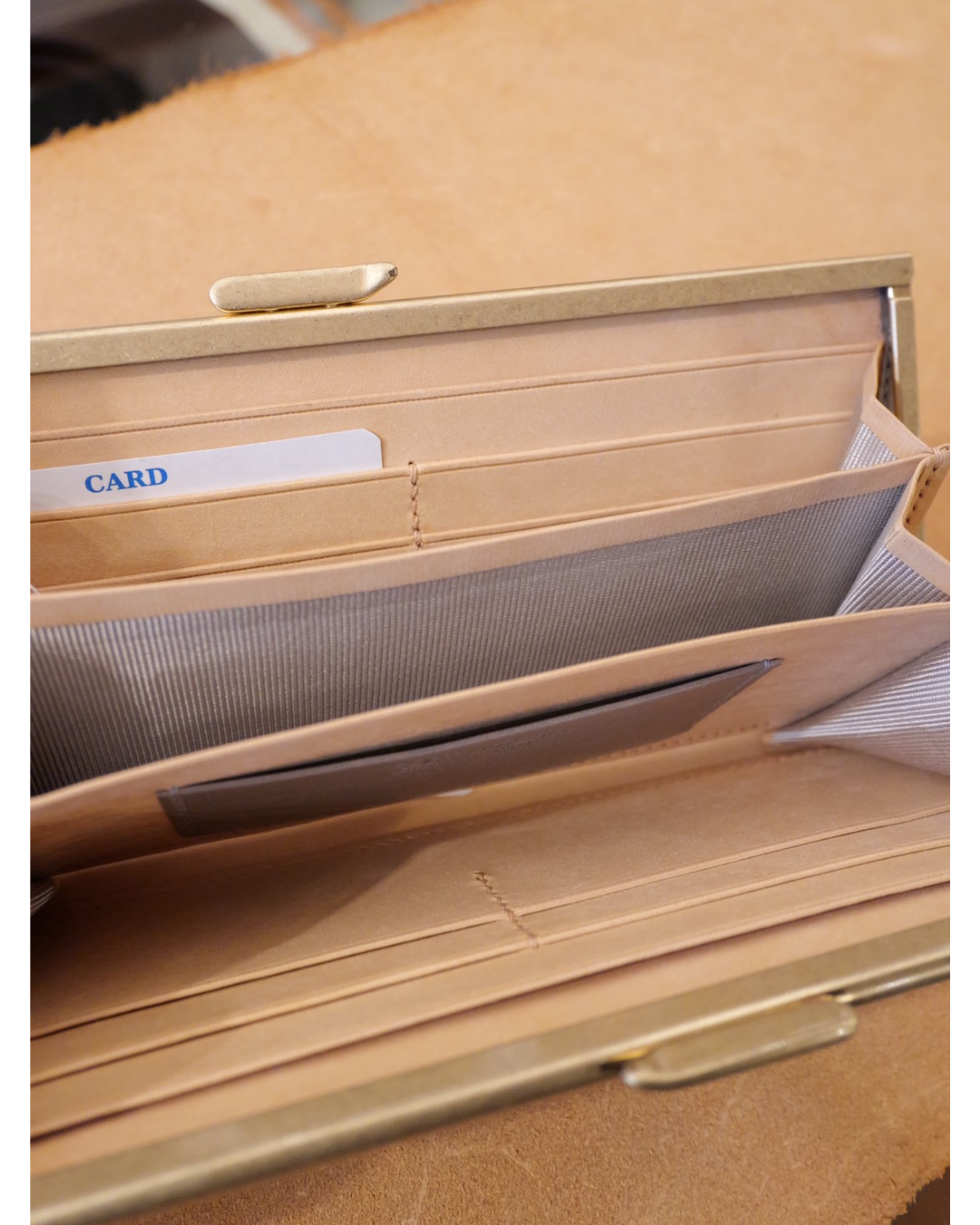 がま口長財布 ルガトショルダー