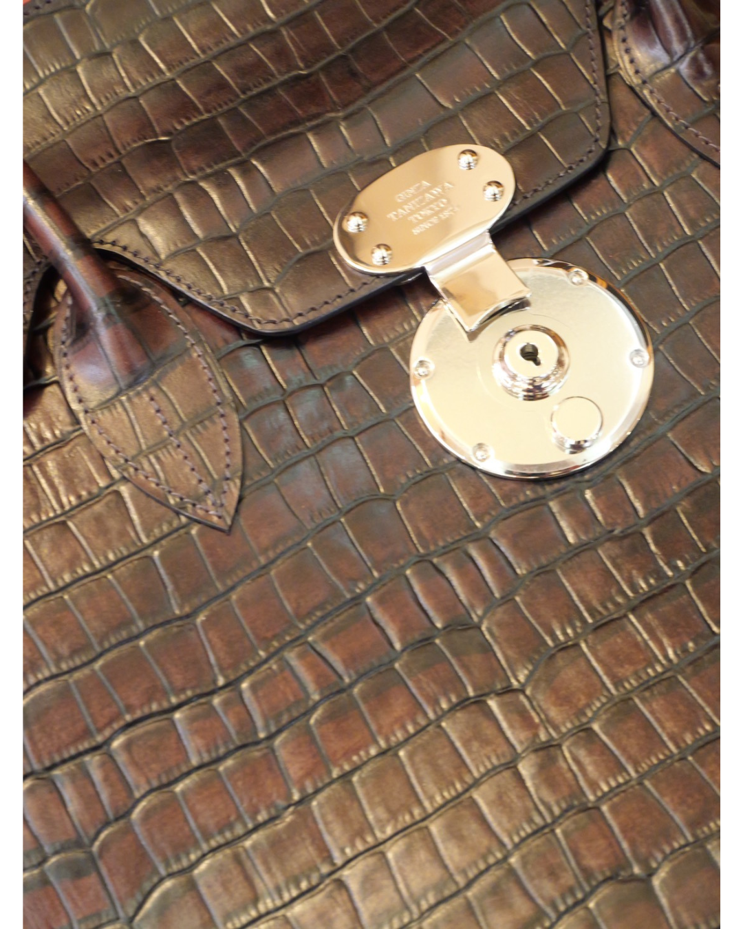 姫路レザー 手染めトートバッグ