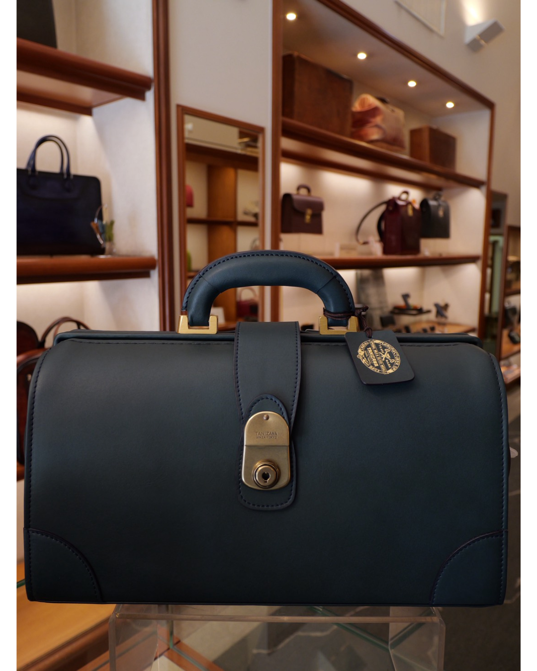 2wayミニダレスバッグ｜国産牛革オイルレザー｜ショルダー付きクラシックバッグ