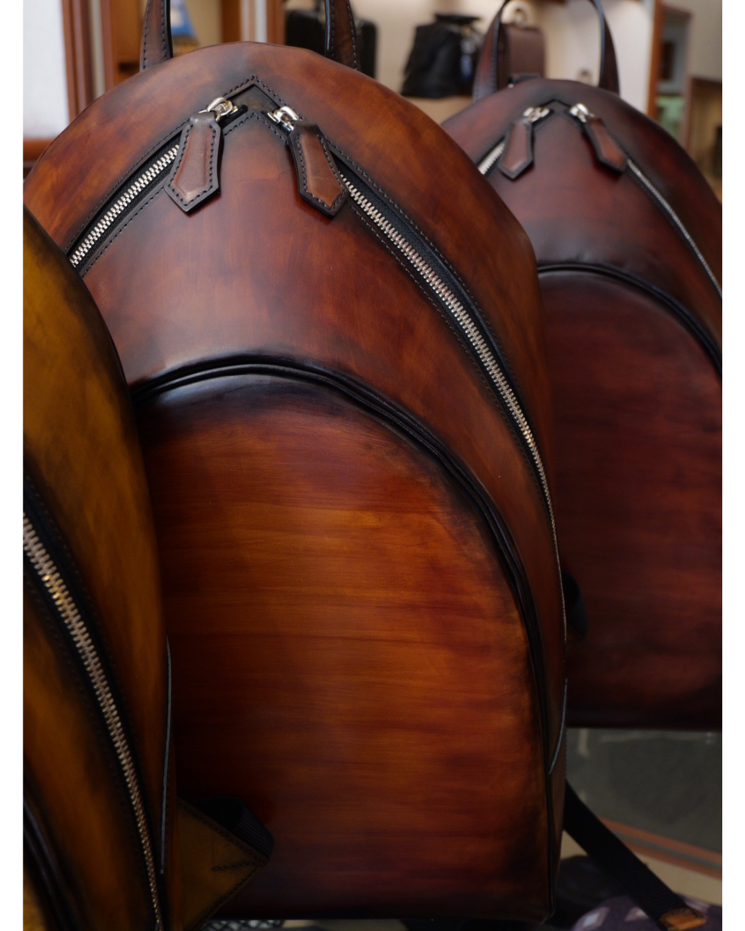 姫路レザー 手染めリュック｜日本製牛革バックパック
