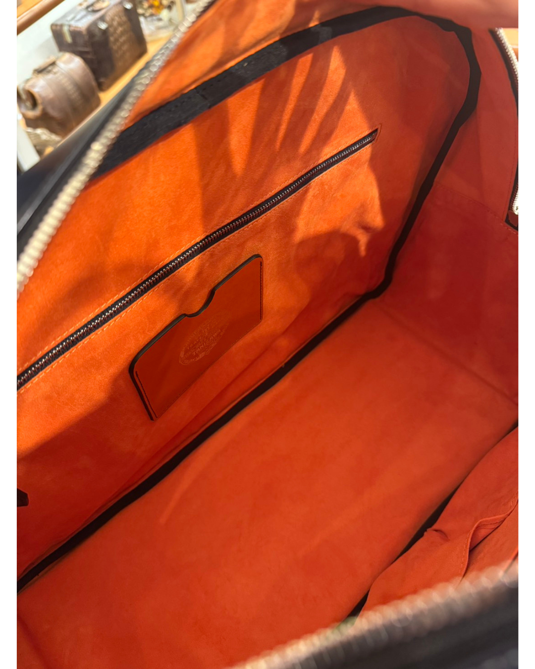 手染め姫路レザーボストンバッグ