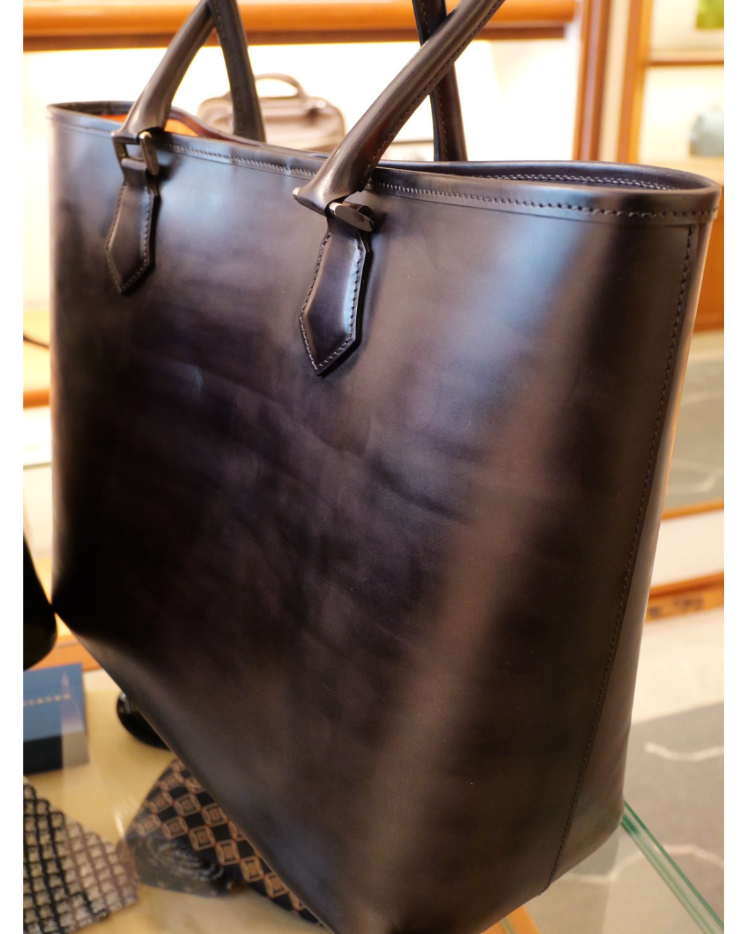 手染め国産姫路レザートートバッグ