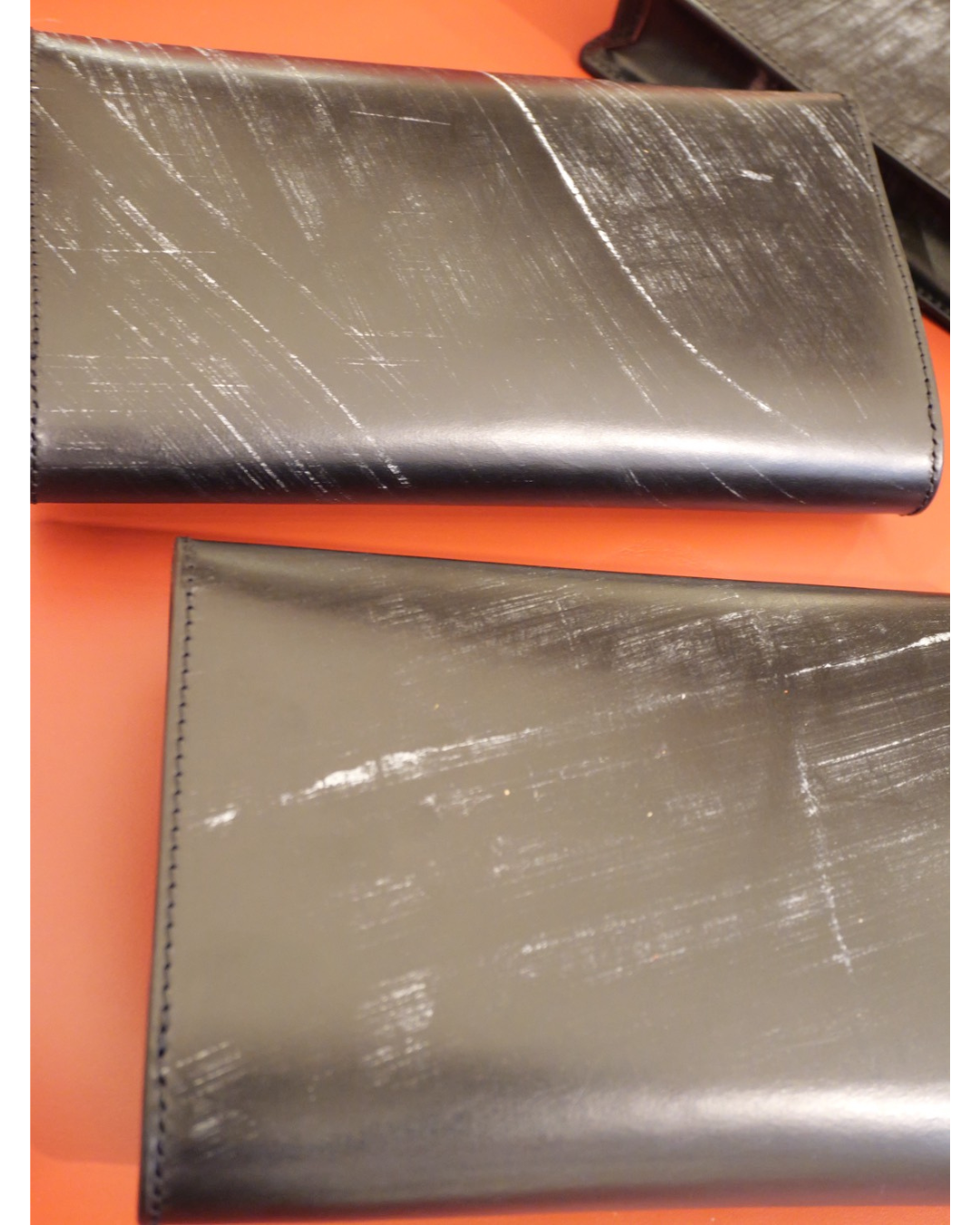 ブライドルレザー クラッチバッグ（丸マチ）