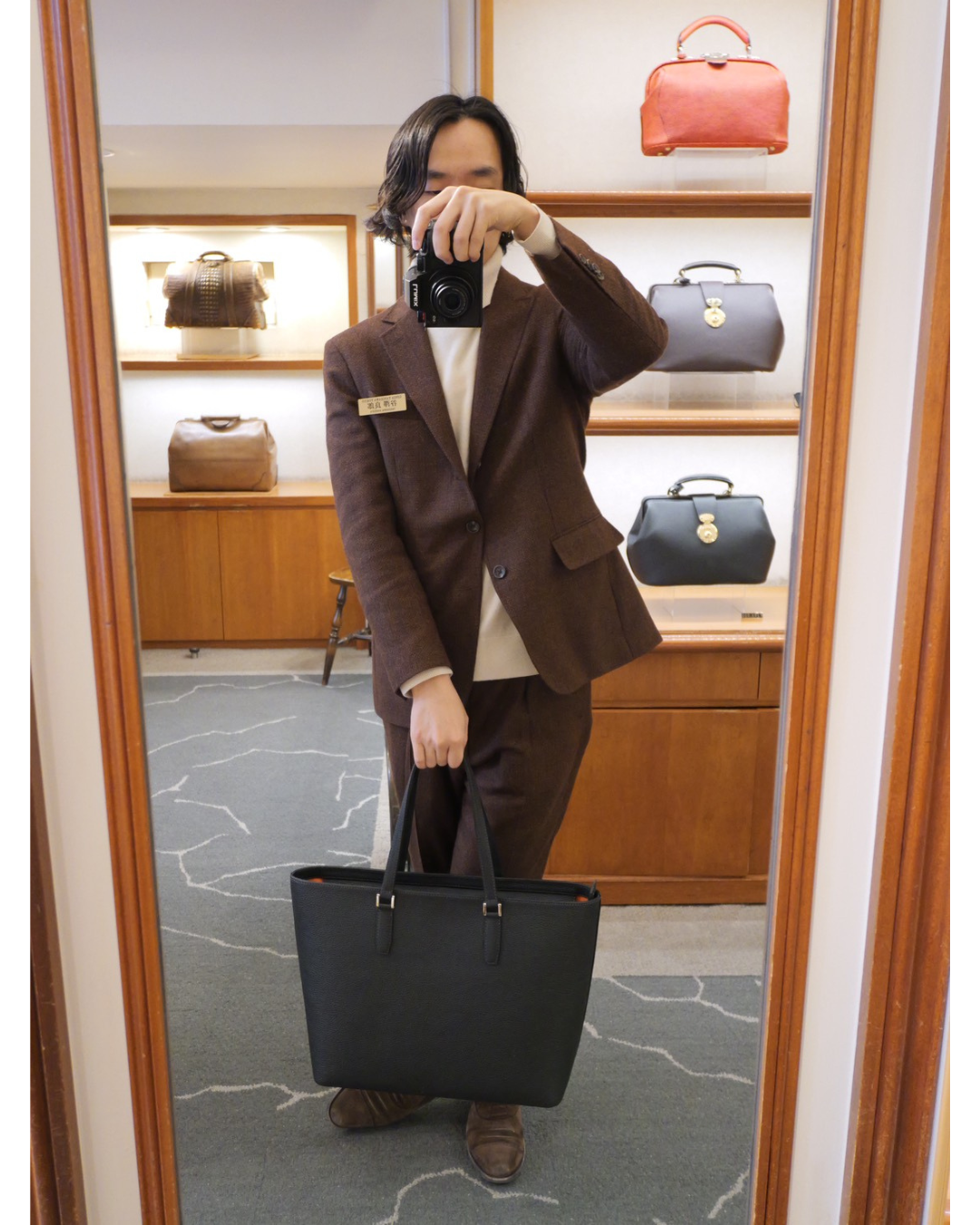 姫路レザートートバッグ