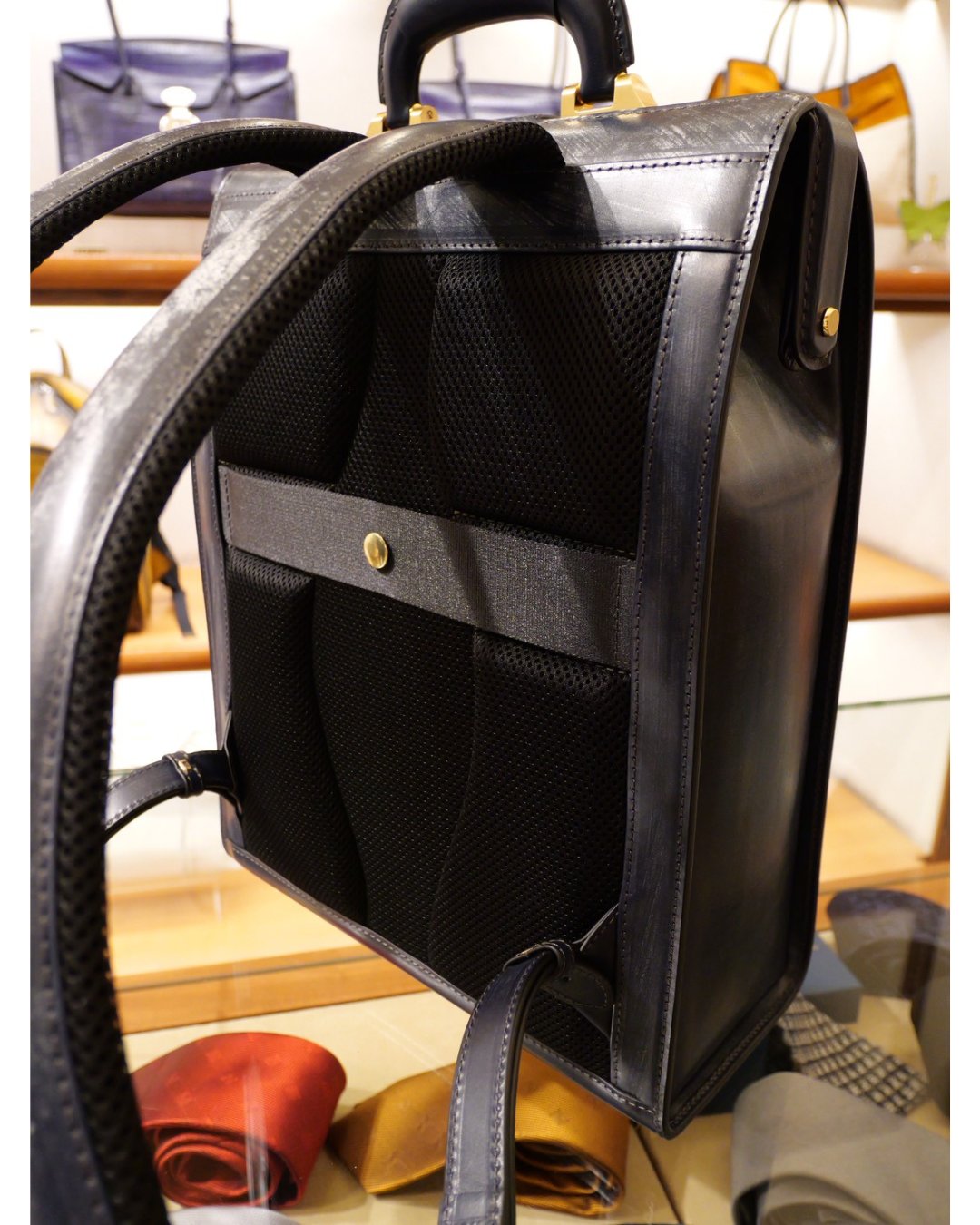 ダレスリュック ブライドルレザー T型オリジナル錠前 75周年モデル