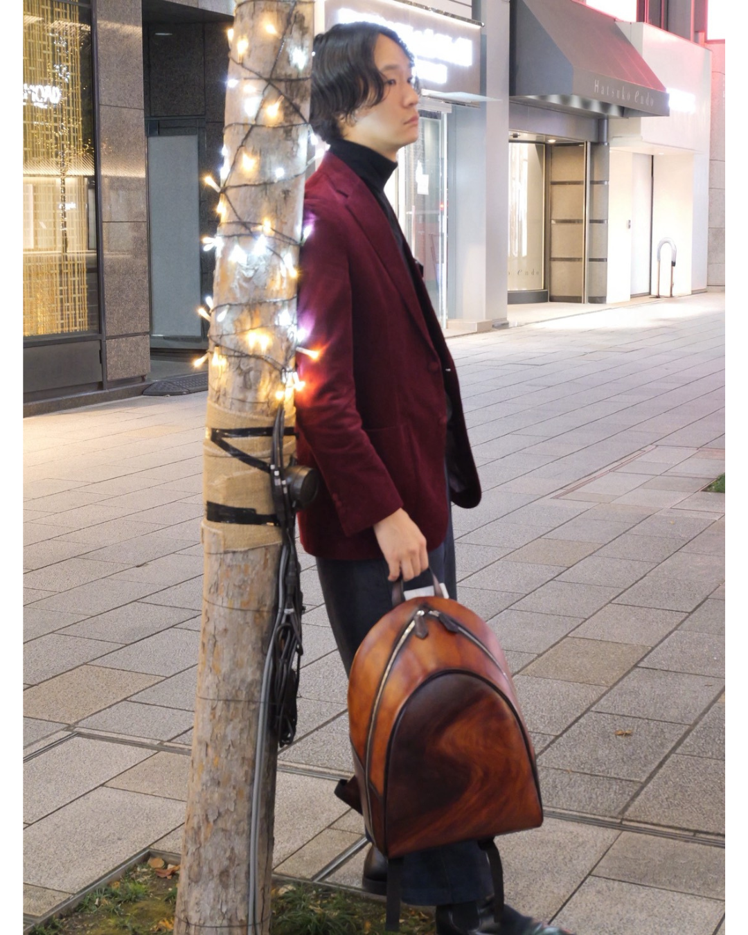 姫路レザー 手染めリュック｜日本製牛革バックパック