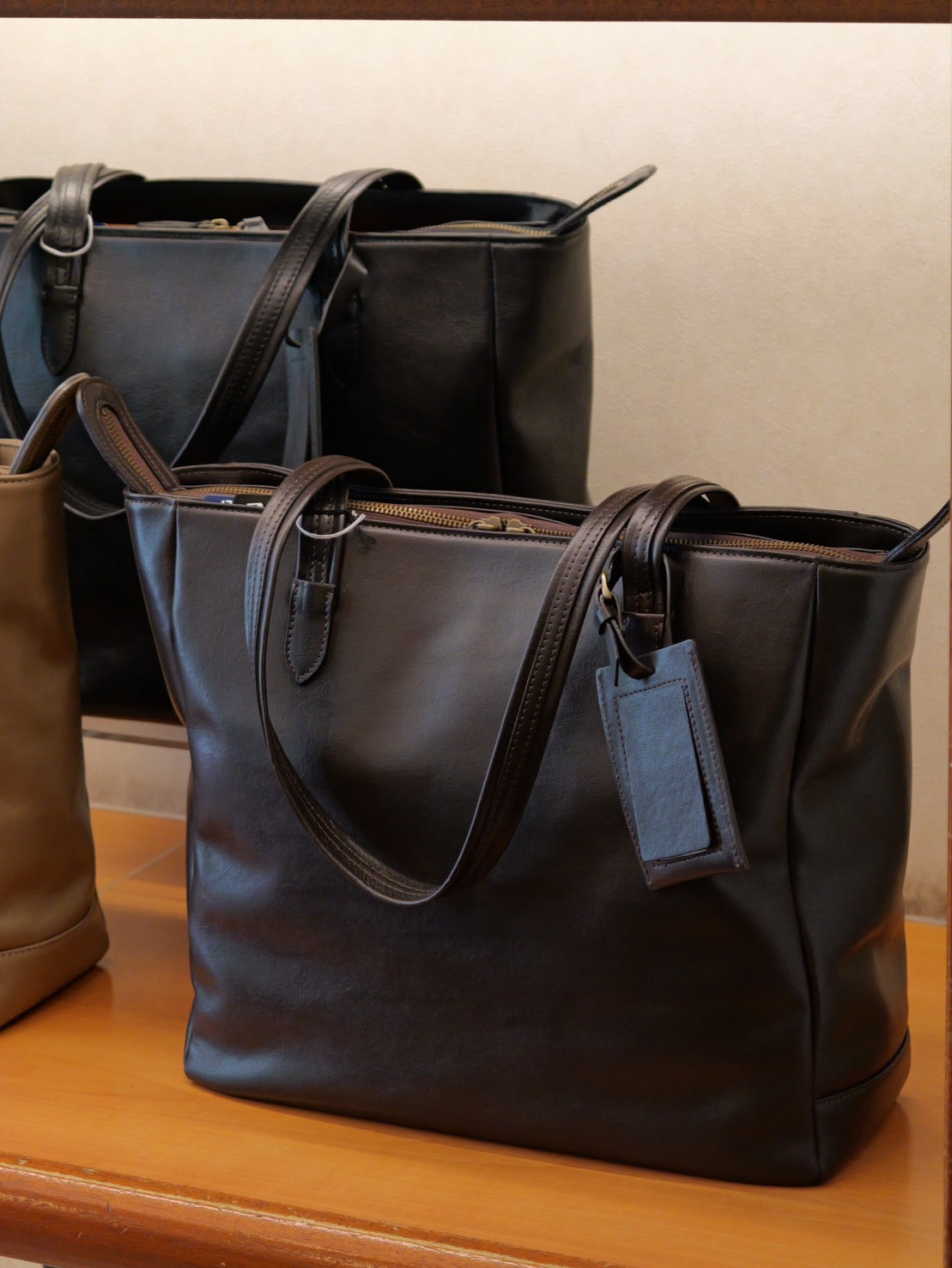The Universal Bag トートバッグ チョコ　レギュラーサイズ。 The Universal Bag トートバッグ チョコ レギュラーサイズ。