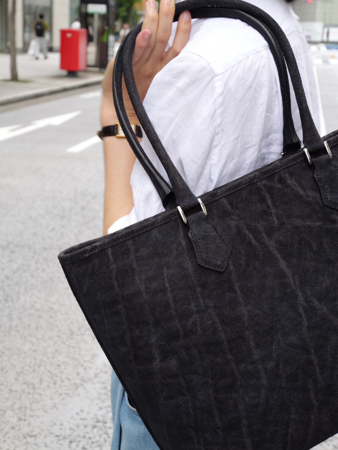 エレファントレザー トートバッグ｜日本製