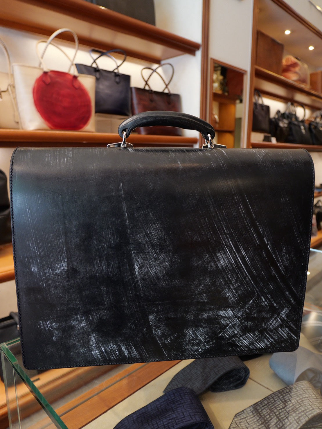 马缰革公文包｜Bridle Leather Briefcase