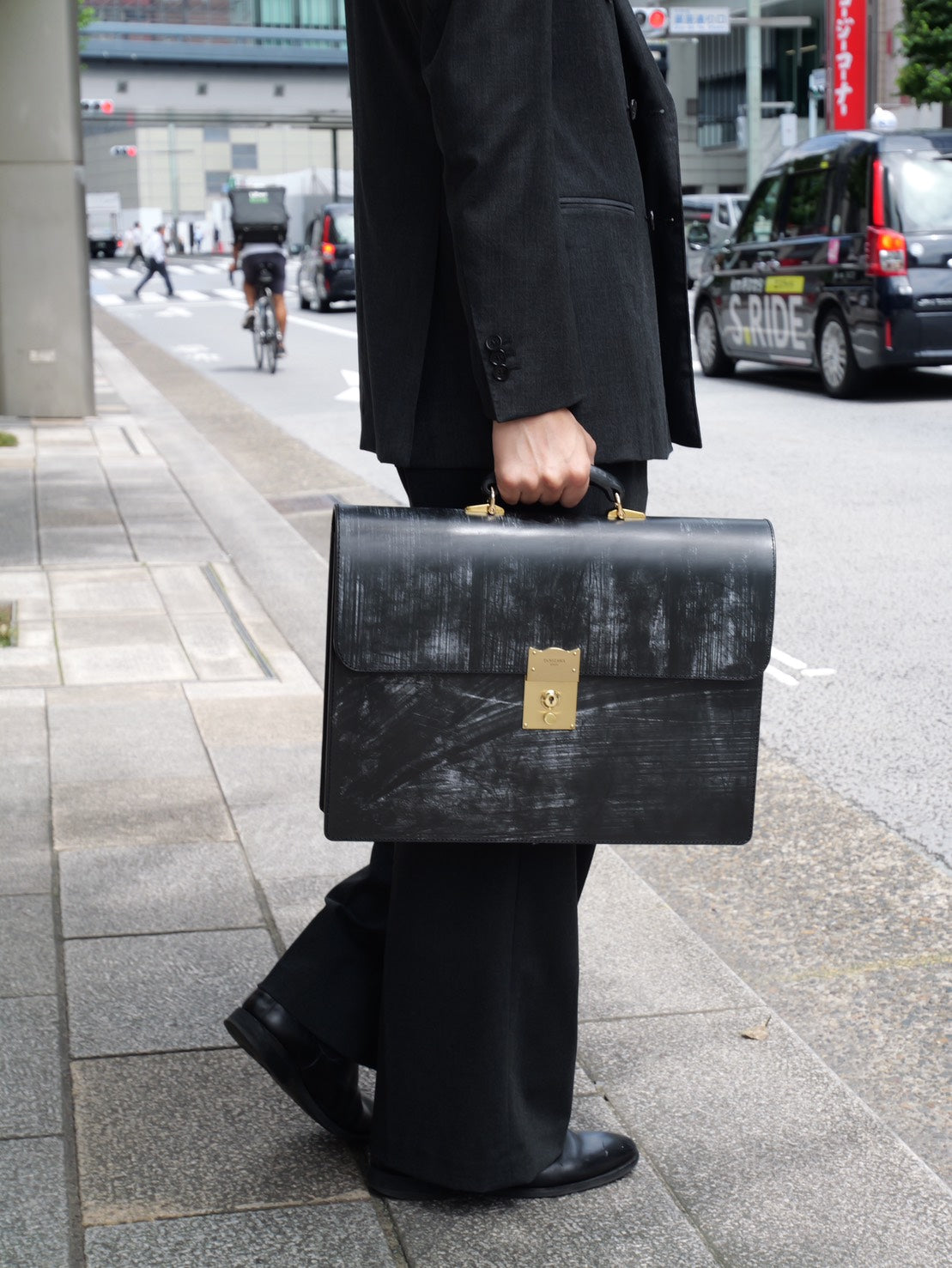 马缰革公文包｜Bridle Leather Briefcase